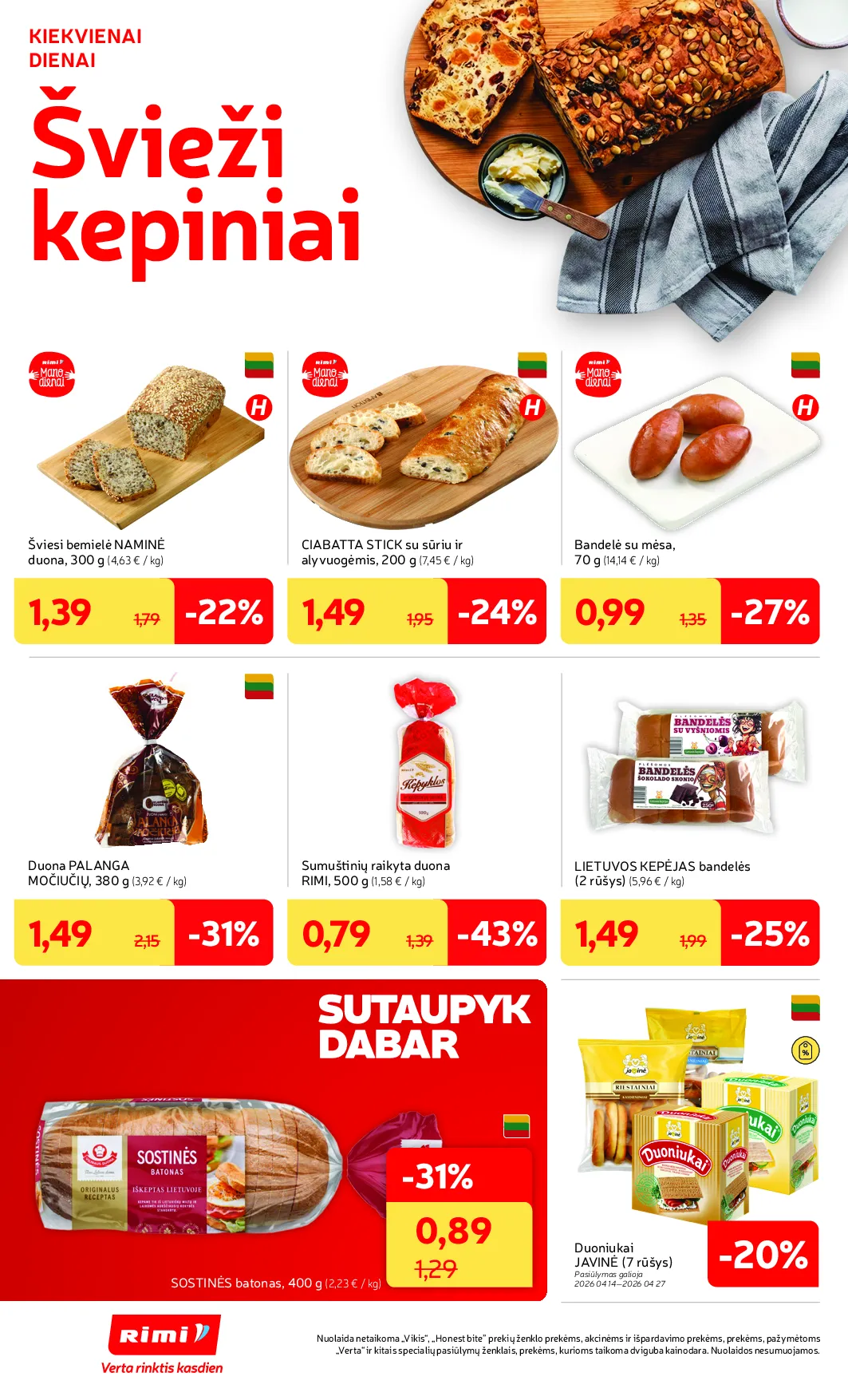 Rimi naujas leidinys – 16 psl.