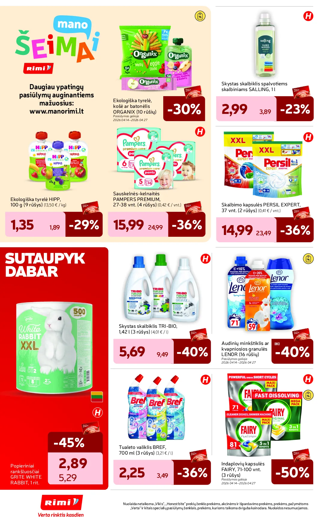 Rimi naujas leidinys – 30 psl.