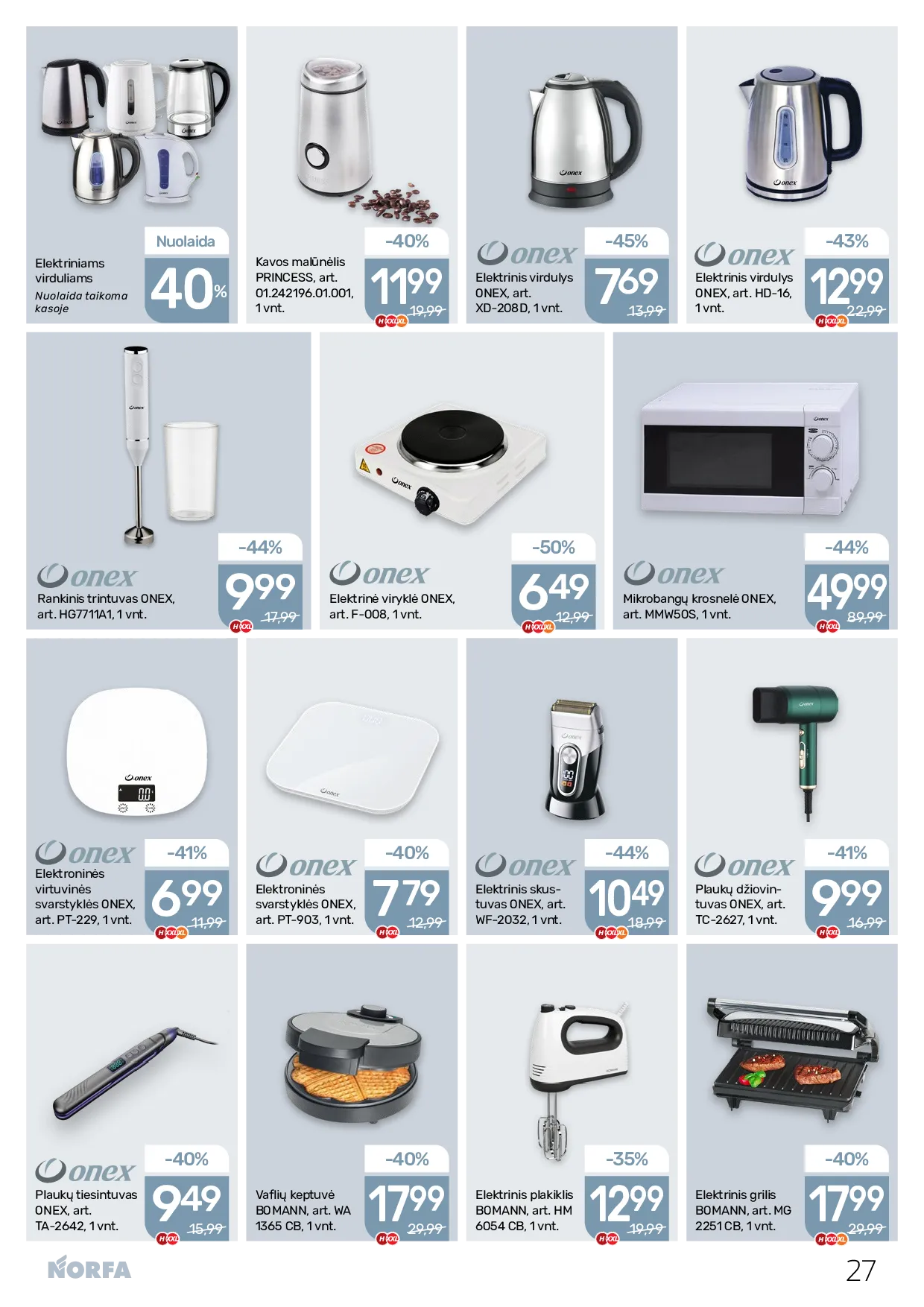 Norfa naujas leidinys – 27 psl.