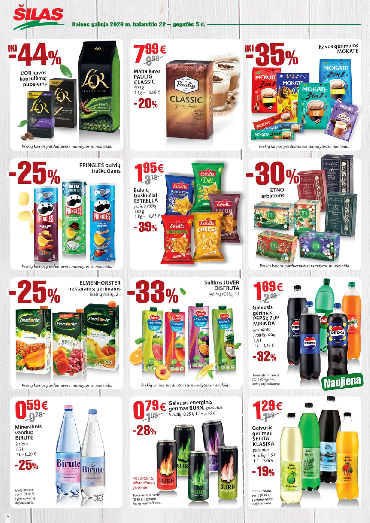 Šilas leidinys – 6 psl.