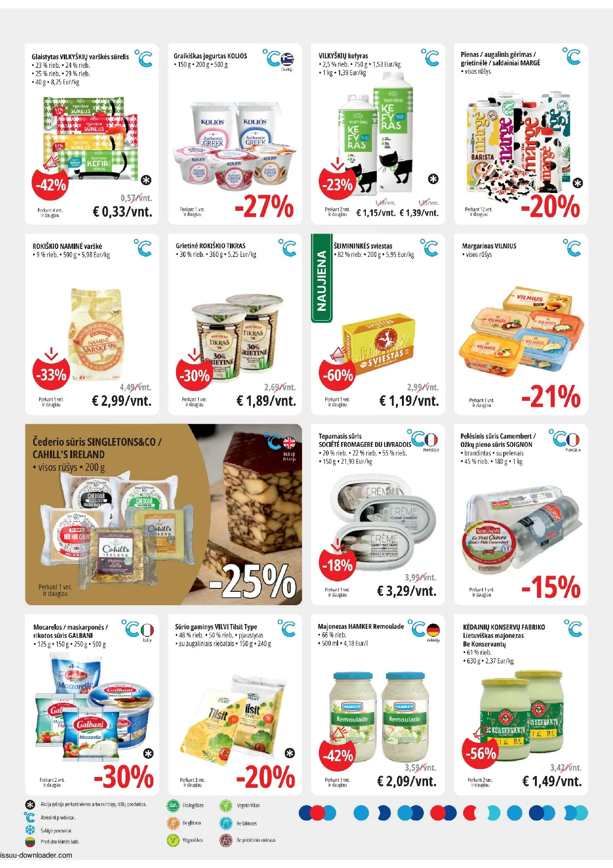Promo Cash&Carry akcijos šią savaitę. Galioja nuo 2026-04-01 iki 2026-04-14 – 2 psl.