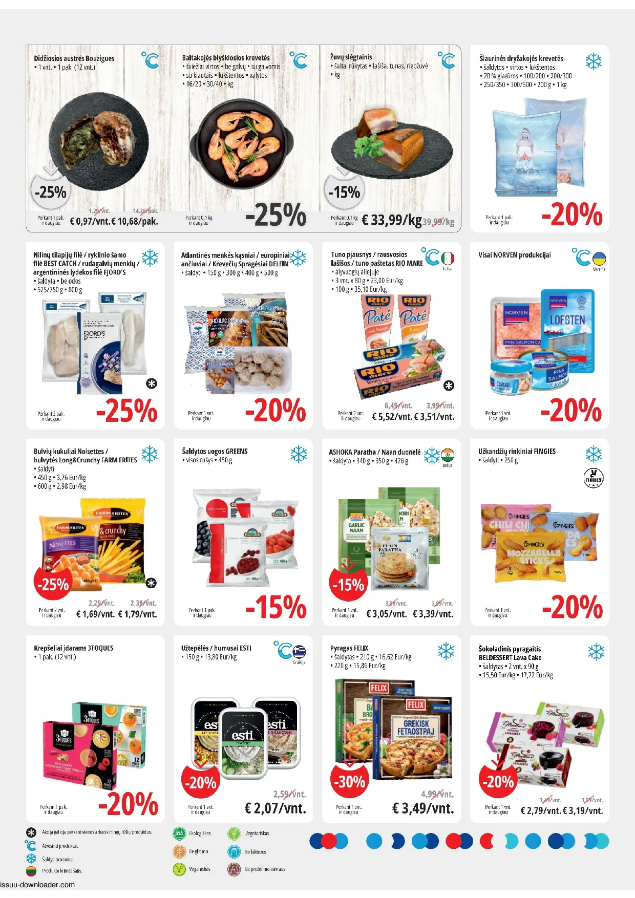 Promo Cash&Carry akcijos šią savaitę. Galioja nuo 2026-04-01 iki 2026-04-14 – 4 psl.