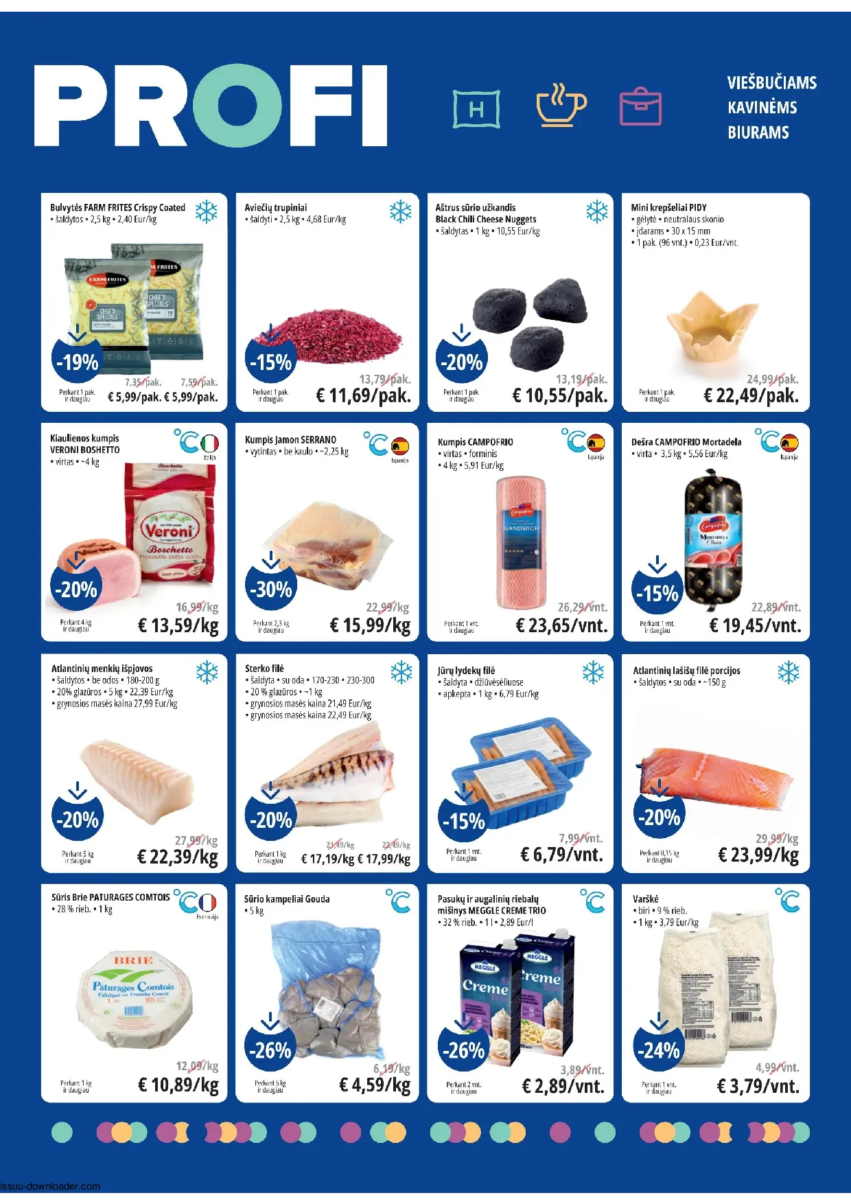 Promo Cash&Carry akcijos šią savaitę. Galioja nuo 2026-04-01 iki 2026-04-14 – 6 psl.