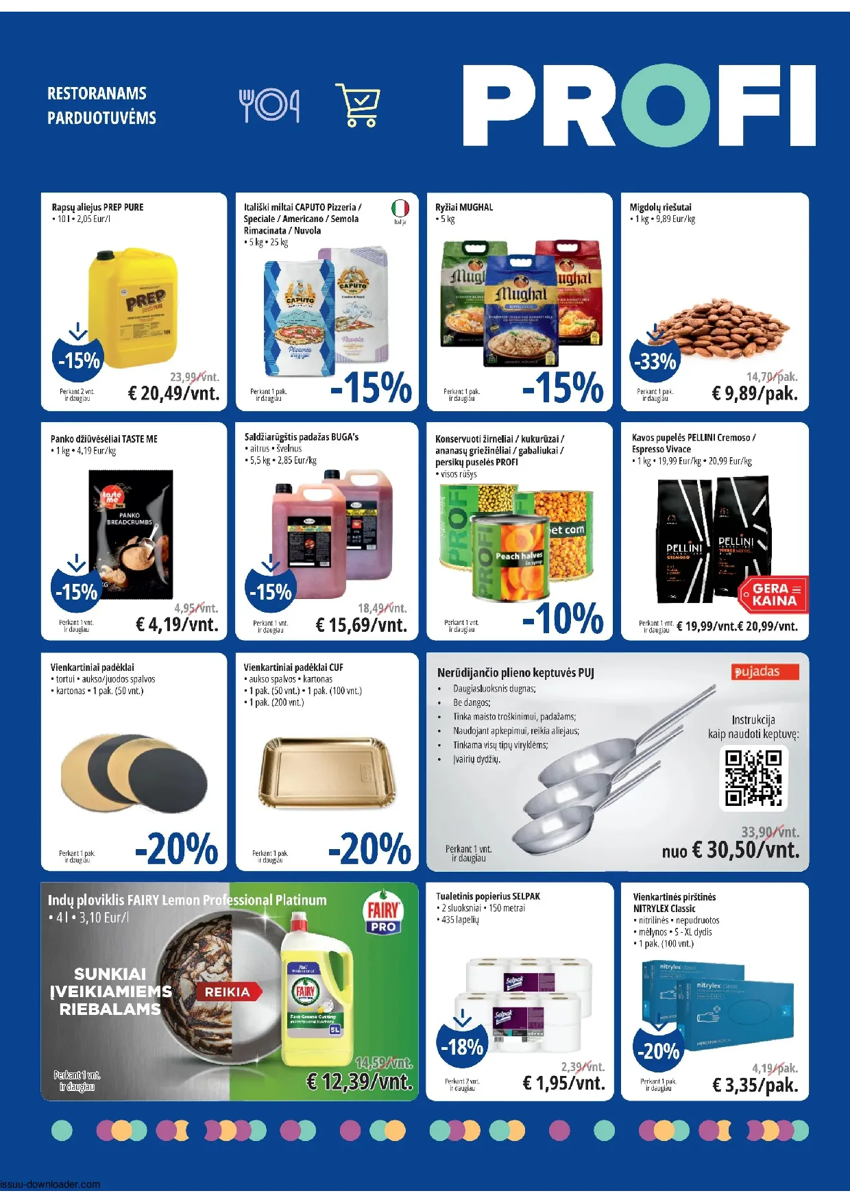Promo Cash&Carry akcijos šią savaitę. Galioja nuo 2026-04-01 iki 2026-04-14 – 7 psl.