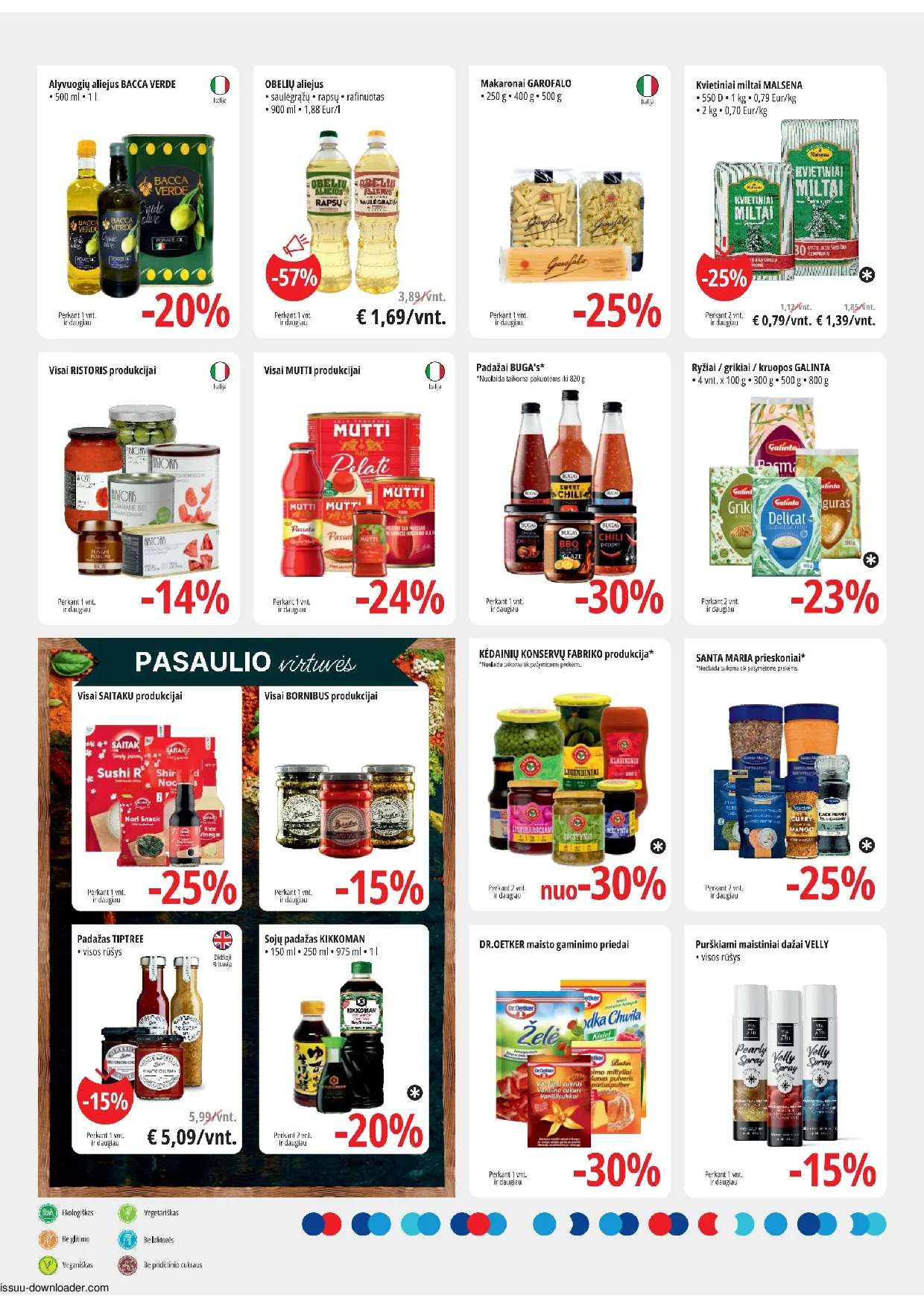 Promo Cash&Carry akcijos šią savaitę. Galioja nuo 2026-04-01 iki 2026-04-14 – 8 psl.