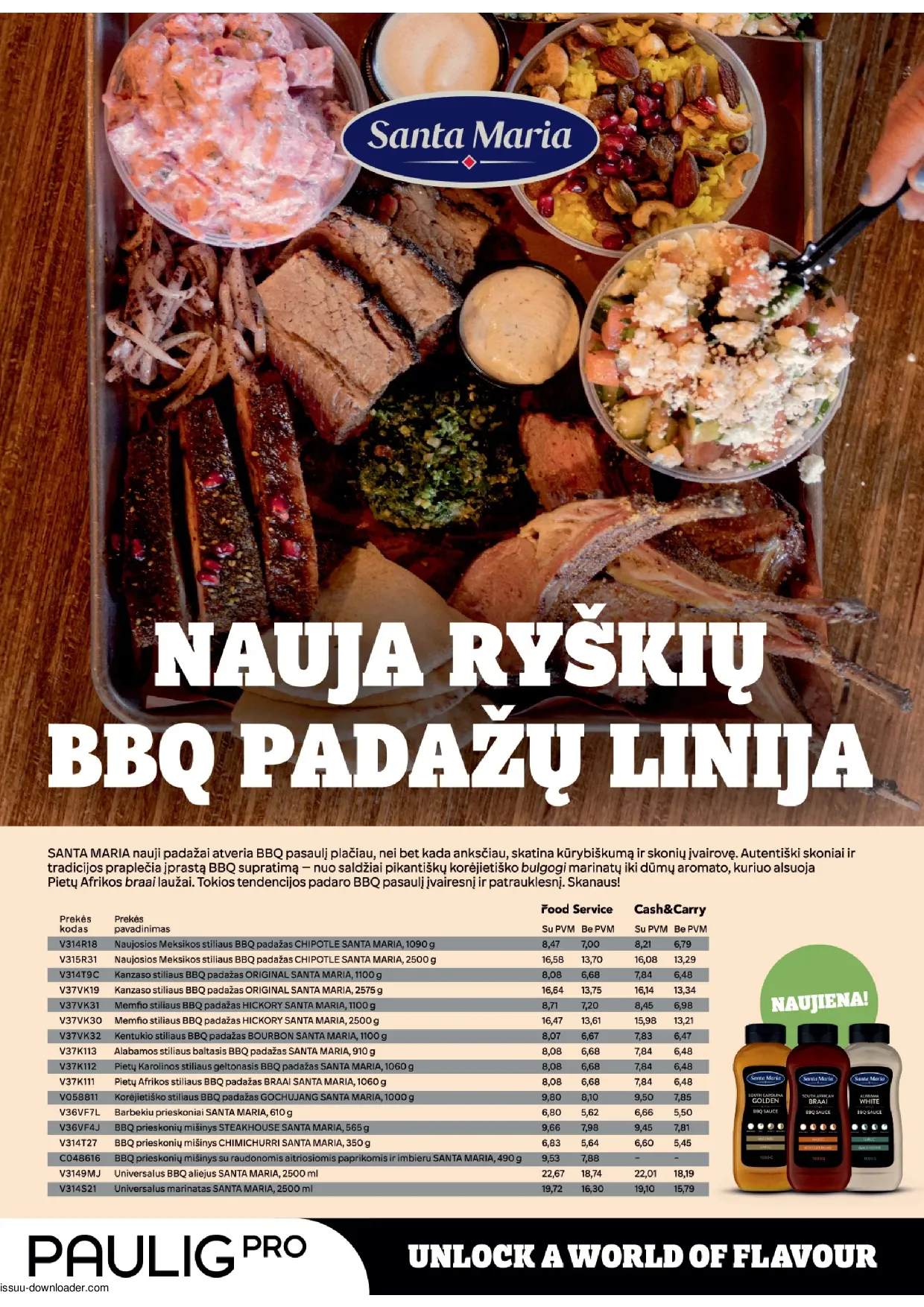 Promo Cash&Carry akcijos šią savaitę. Galioja nuo 2026-04-01 iki 2026-04-30 – 5 psl.