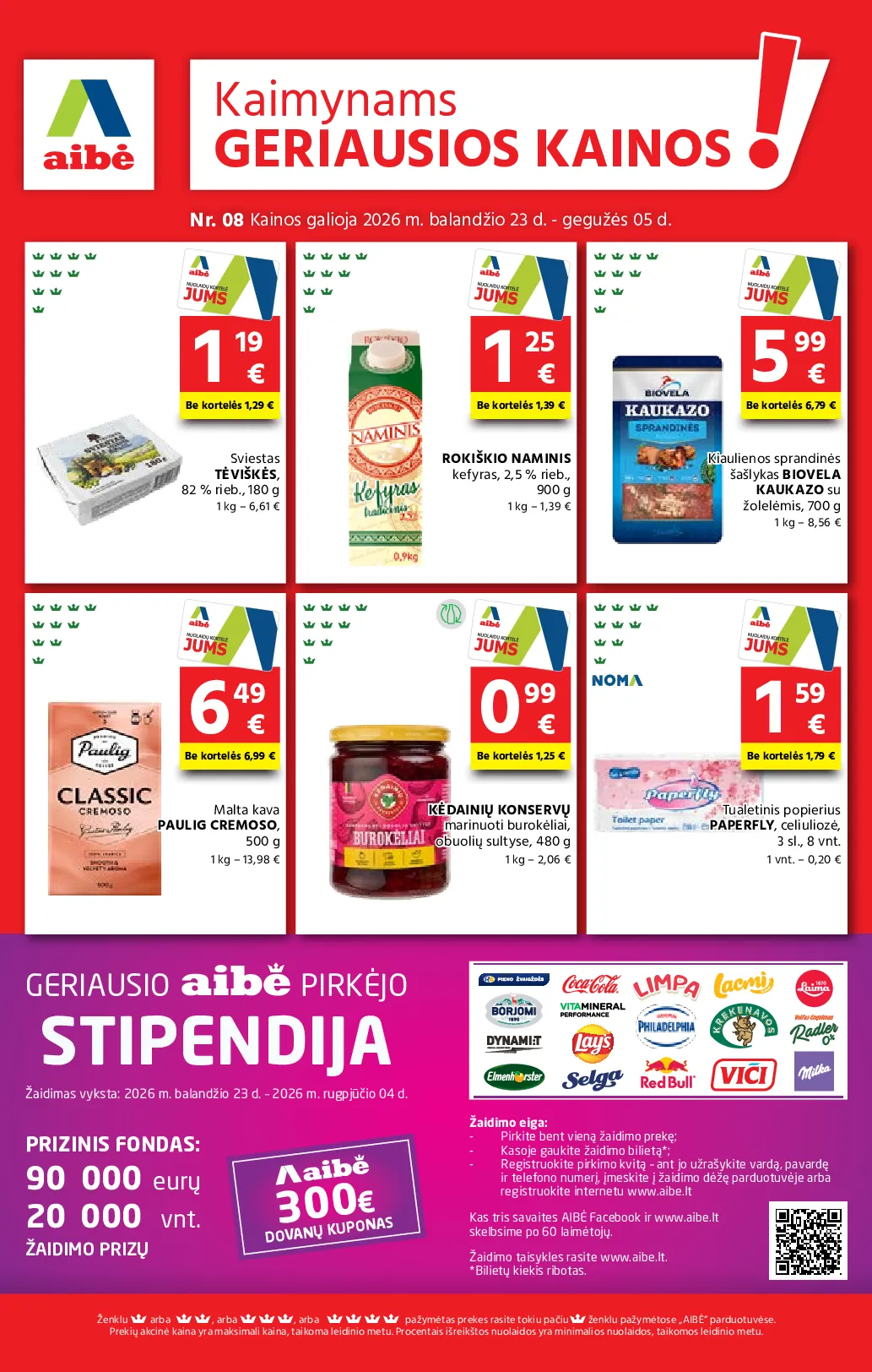 Aibė naujas leidinys – 1 psl.