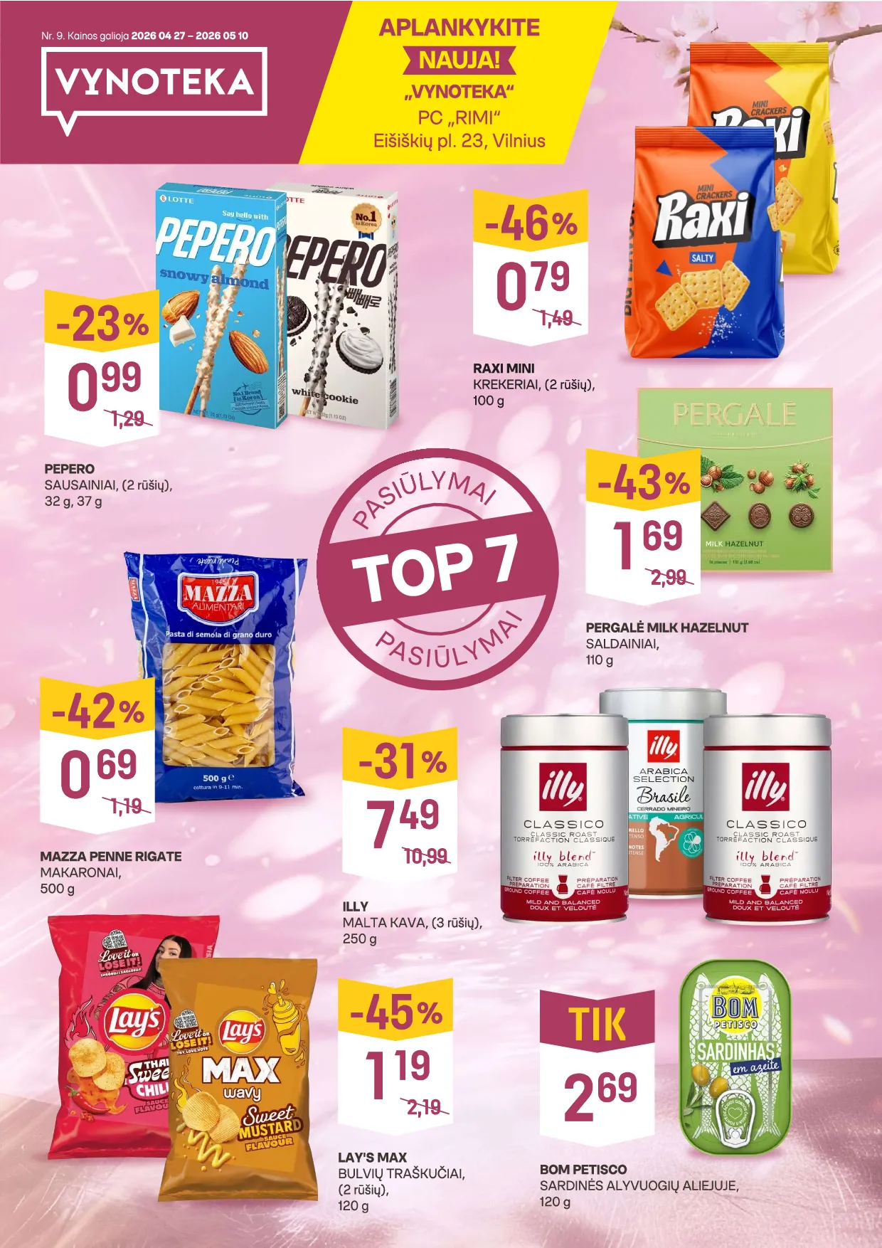 Vynoteka maisto leidinys – 1 psl.