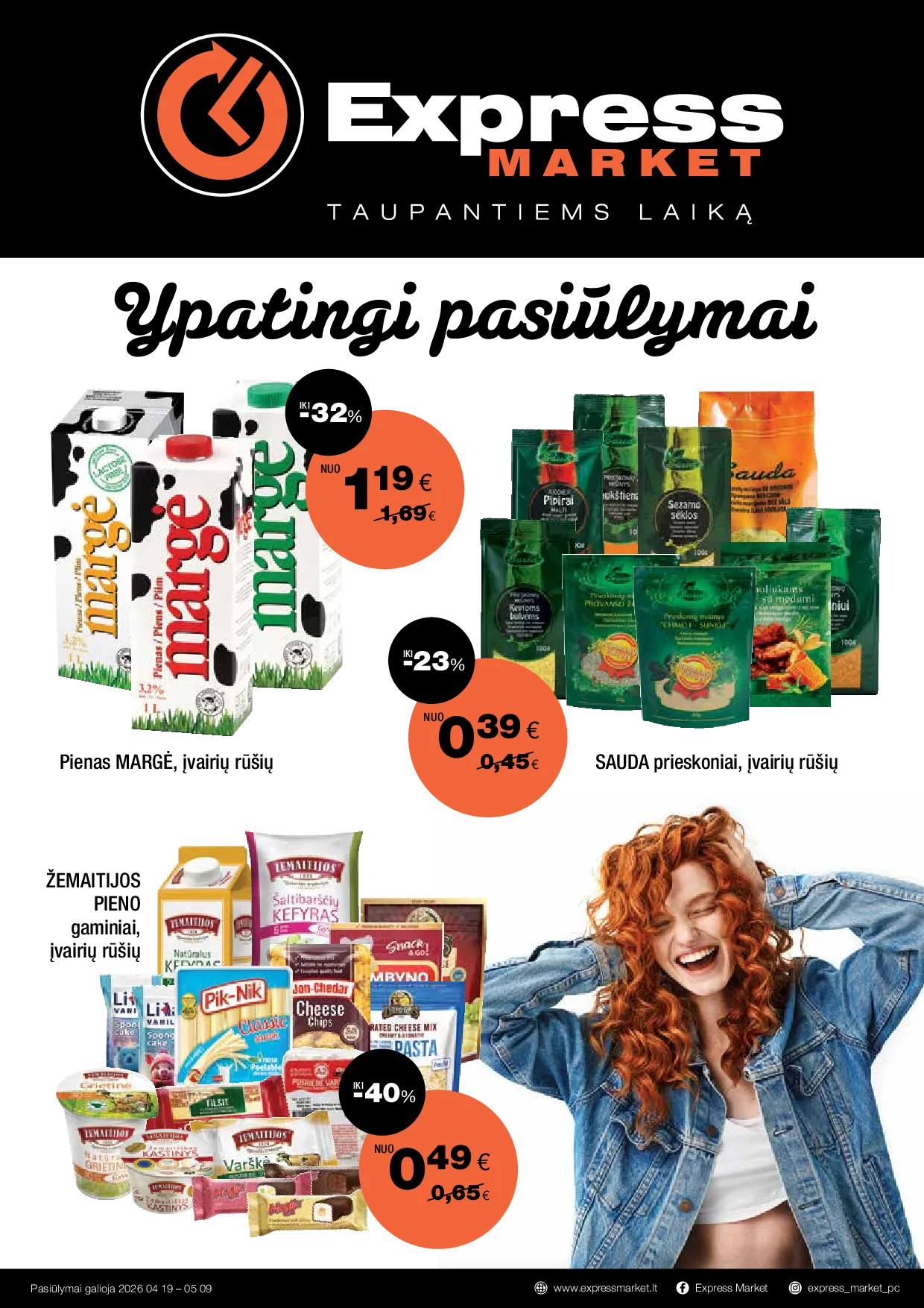 Express Market leidinys – 1 psl.