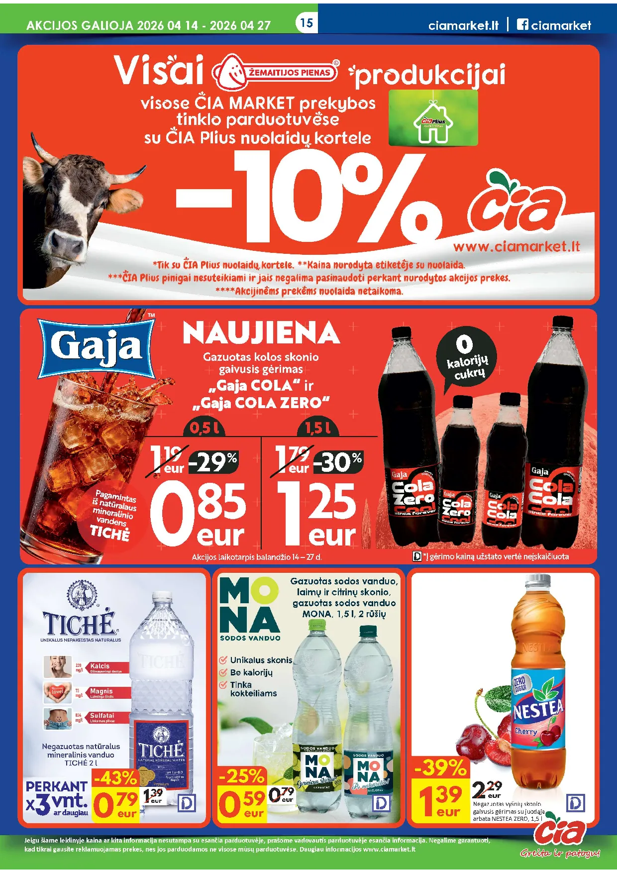 Čia leidinys – 15 psl.