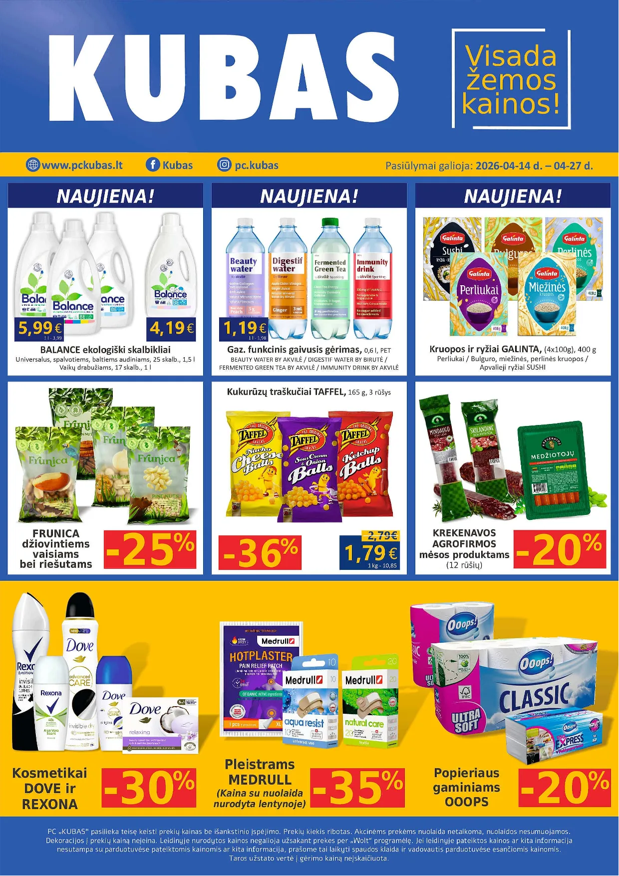 Kubas leidinys – 1 psl.