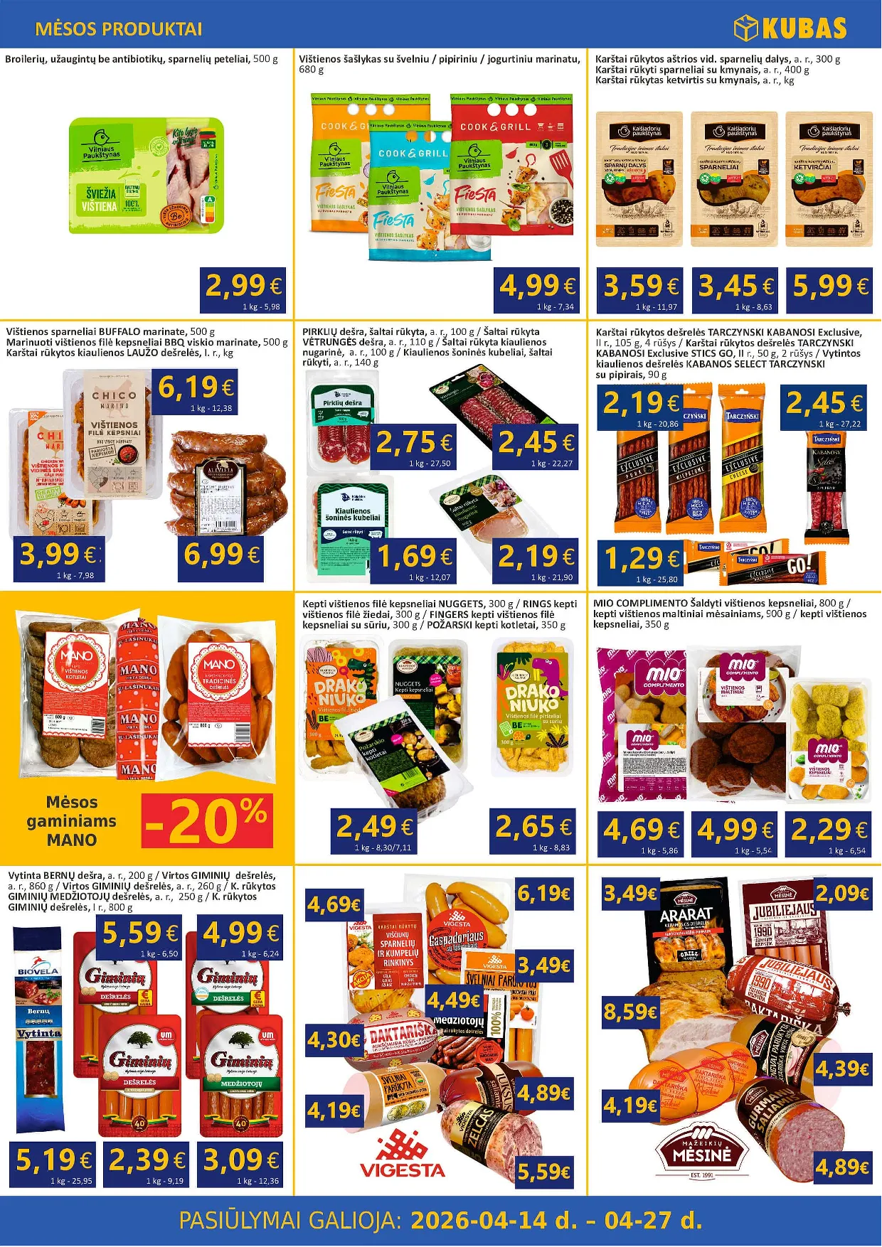 Kubas leidinys – 3 psl.