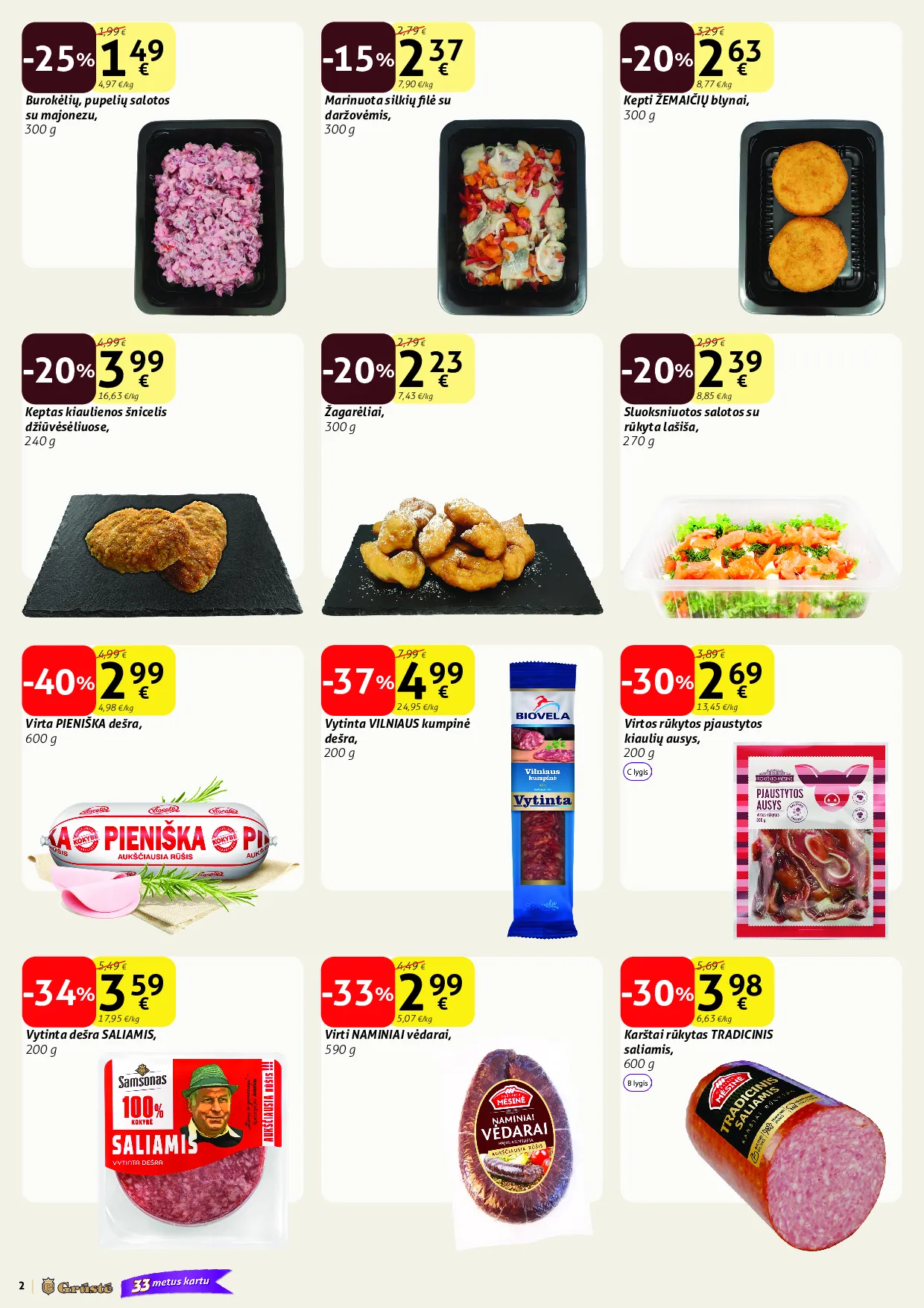 Grūstė leidinys – 2 psl.