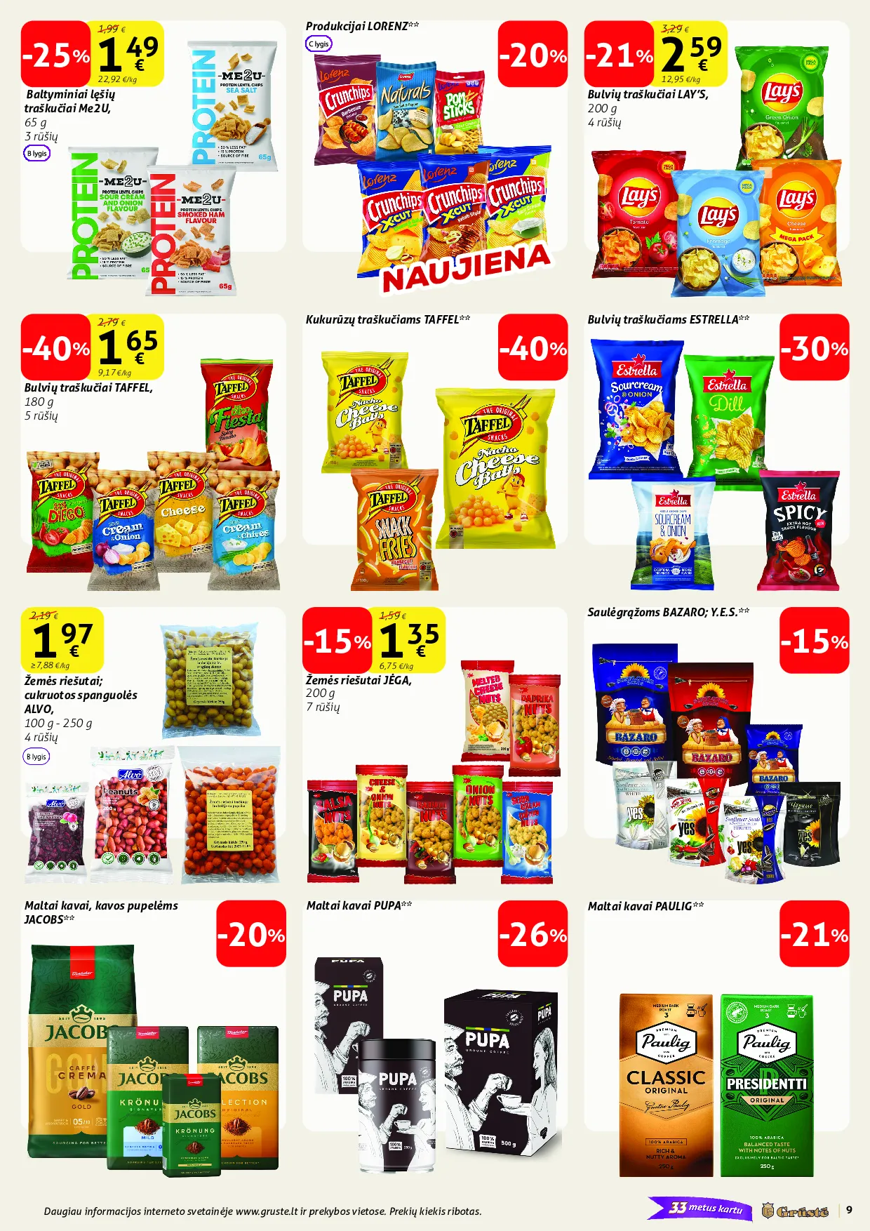 Grūstė leidinys – 9 psl.