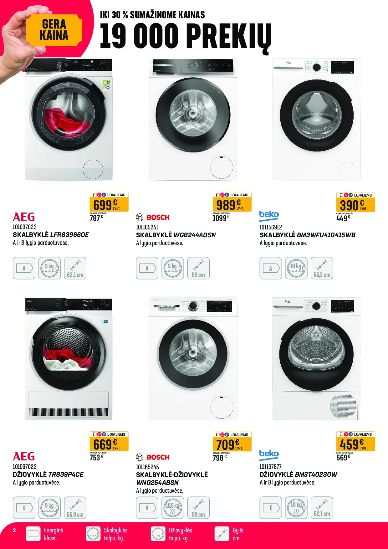 Senukai akcijos šią savaitę. Galioja nuo 2026-04-13 iki 2026-05-04 – 2 psl.