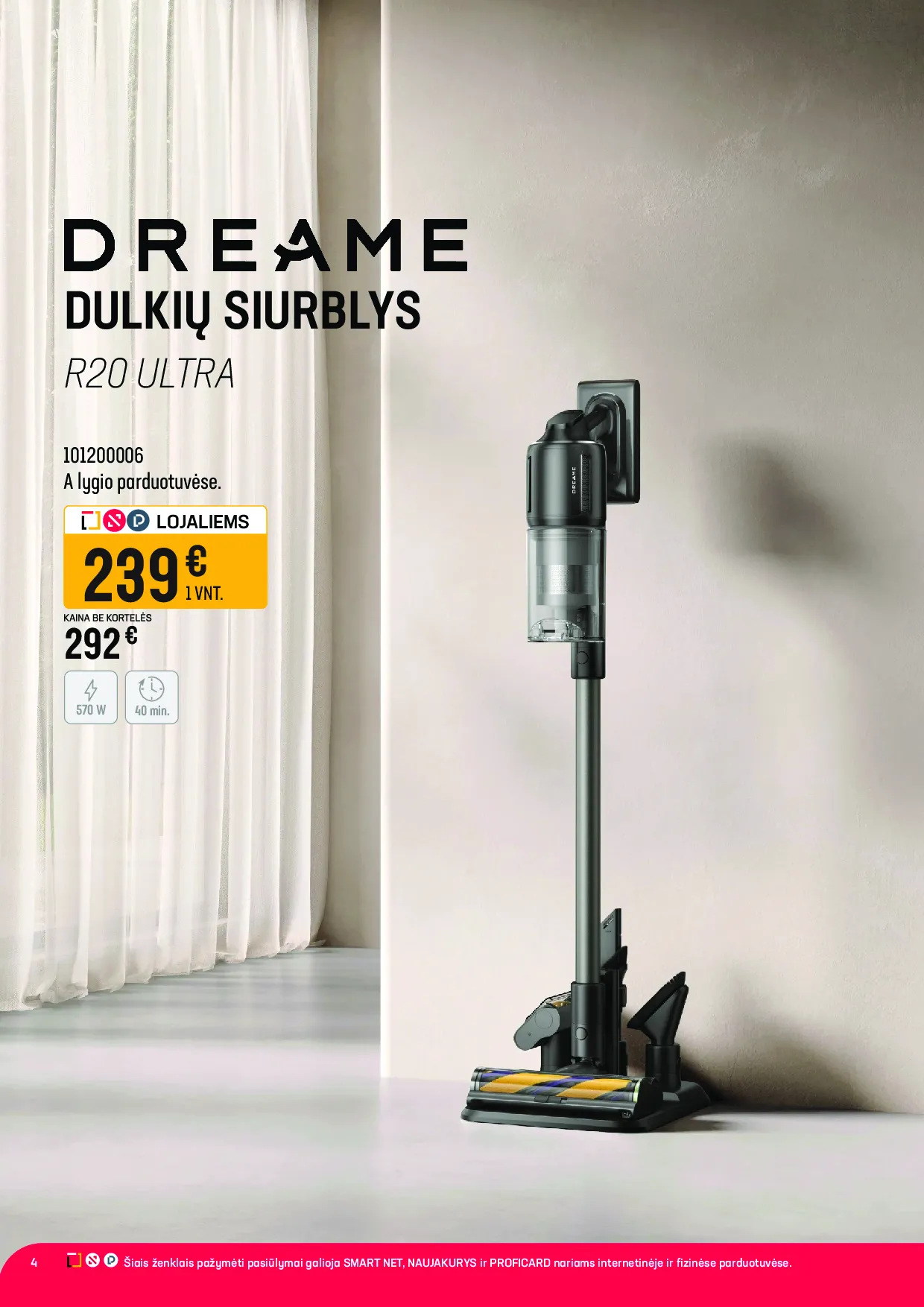 Senukai akcijos šią savaitę. Galioja nuo 2026-04-13 iki 2026-05-04 – 4 psl.