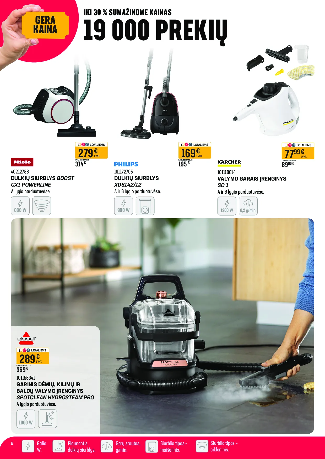 Senukai akcijos šią savaitę. Galioja nuo 2026-04-13 iki 2026-05-04 – 6 psl.