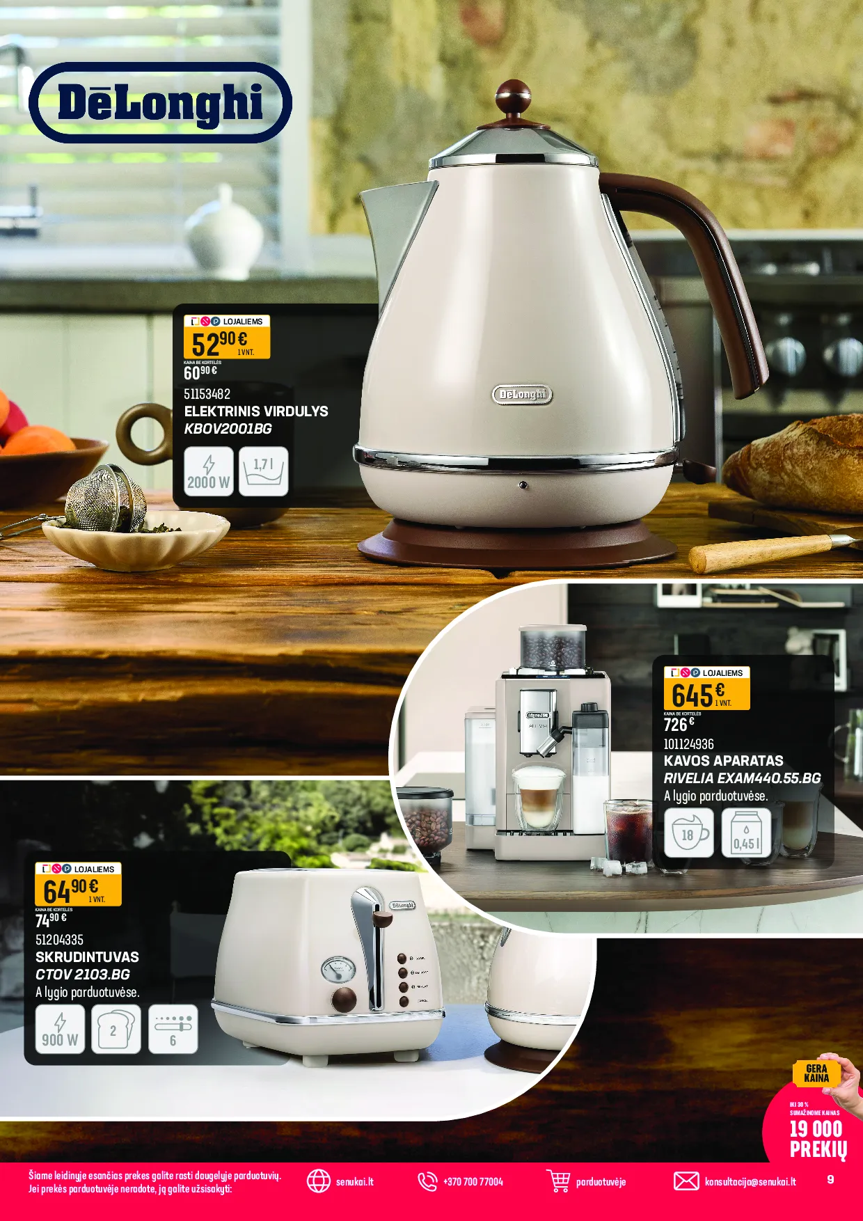 Senukai akcijos šią savaitę. Galioja nuo 2026-04-13 iki 2026-05-04 – 9 psl.