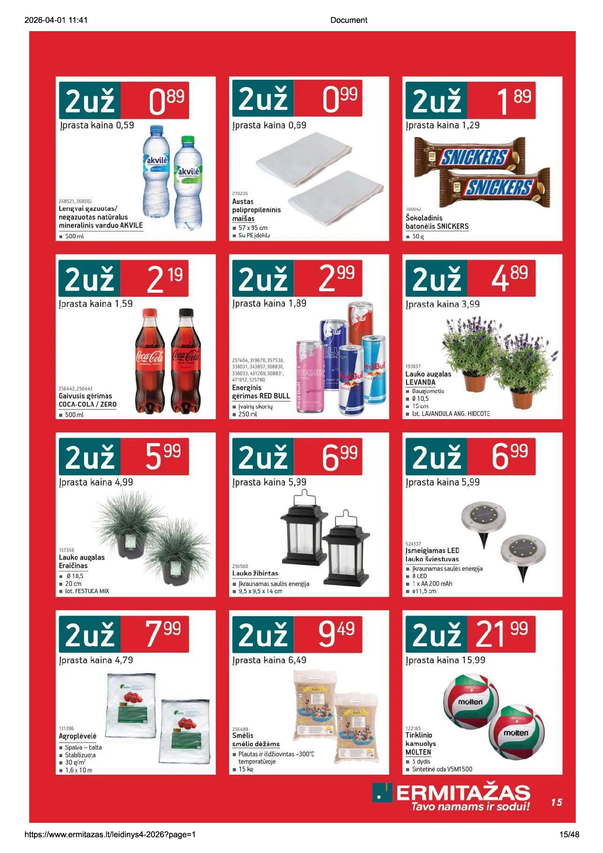 Ermitažas leidinys – 15 psl.