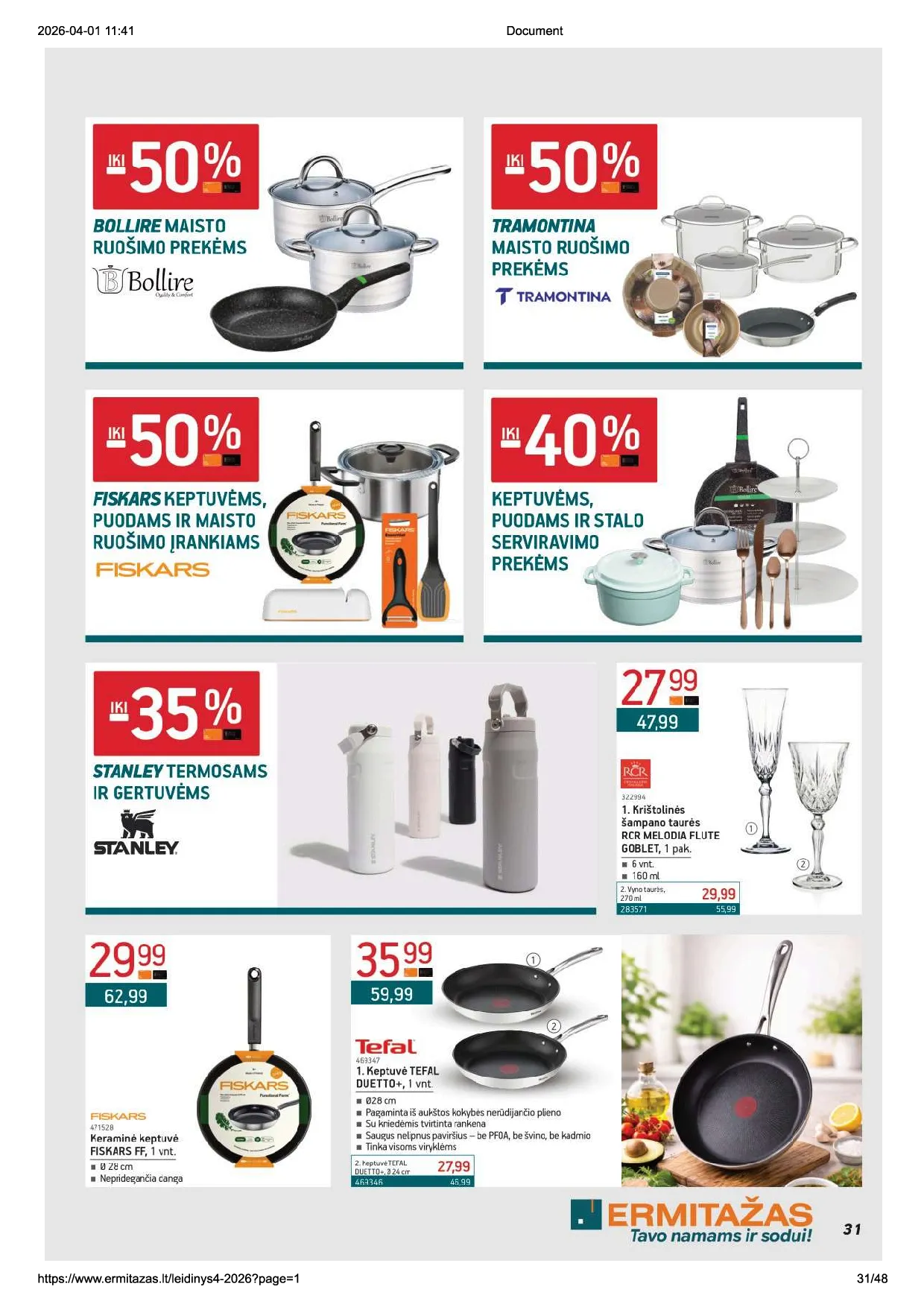 Ermitažas leidinys – 31 psl.