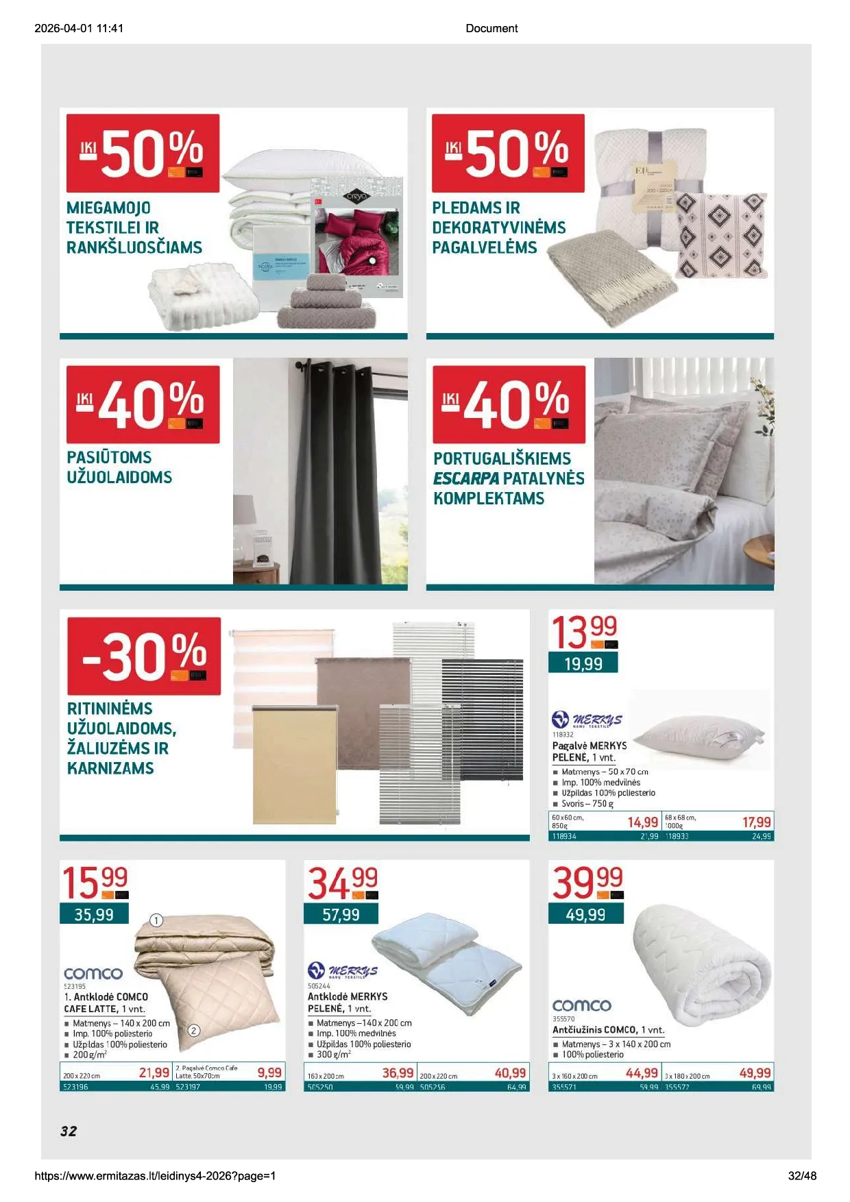 Ermitažas leidinys – 32 psl.