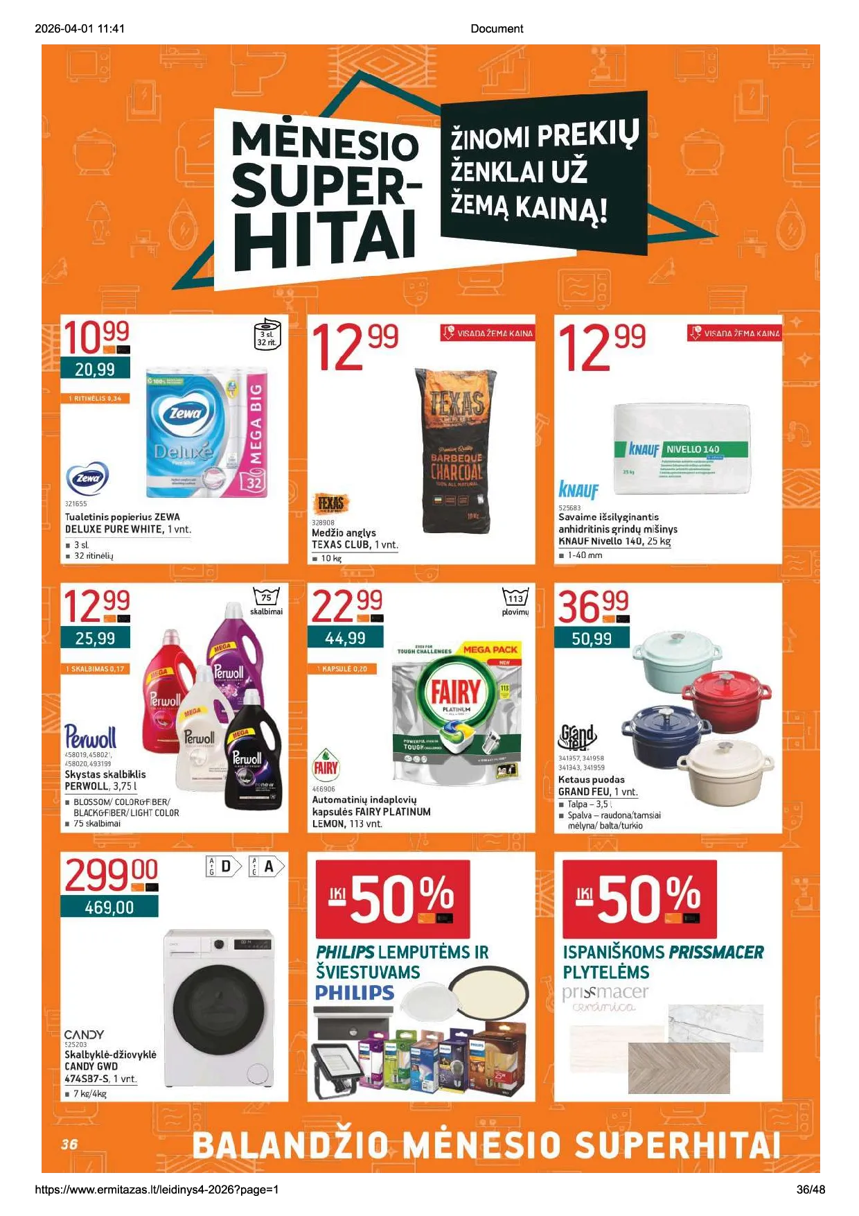 Ermitažas leidinys – 36 psl.