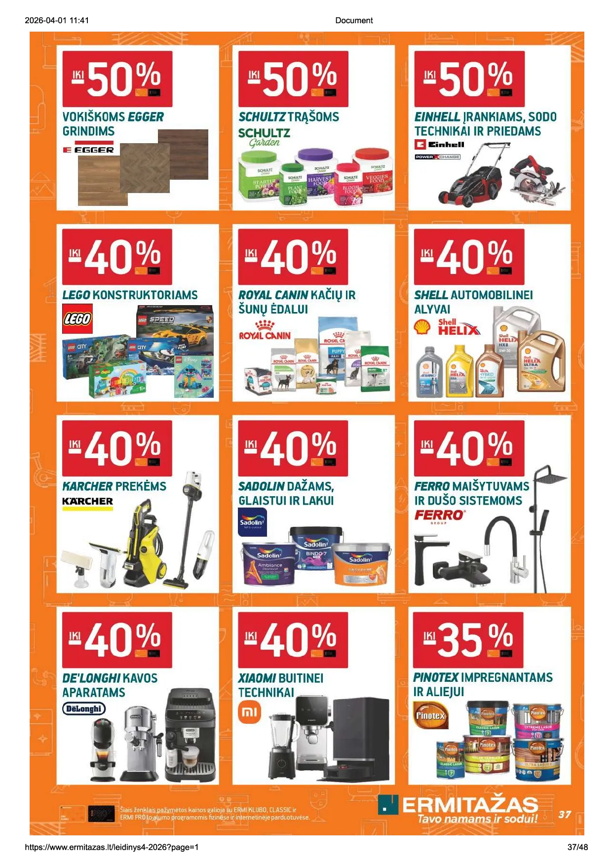 Ermitažas leidinys – 37 psl.