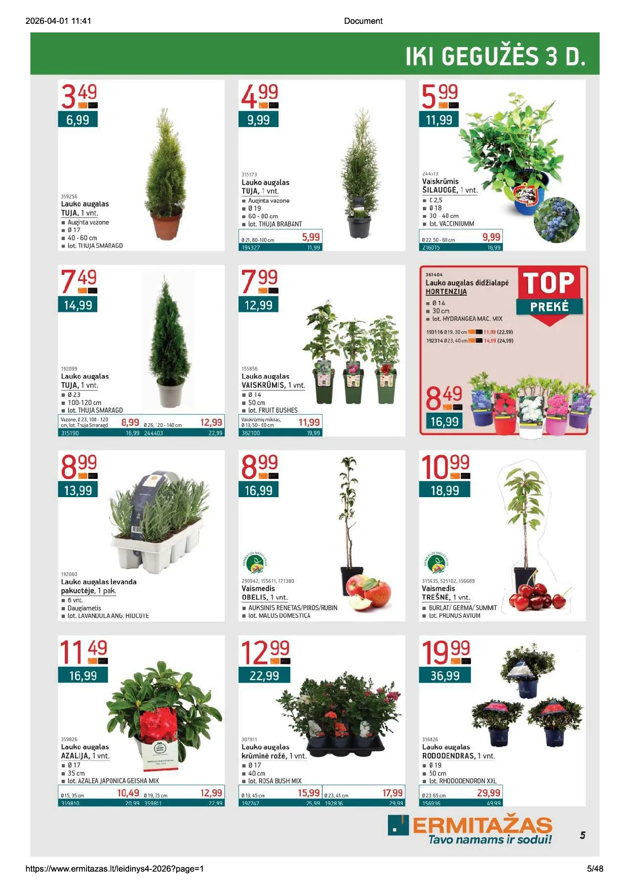 Ermitažas leidinys – 5 psl.