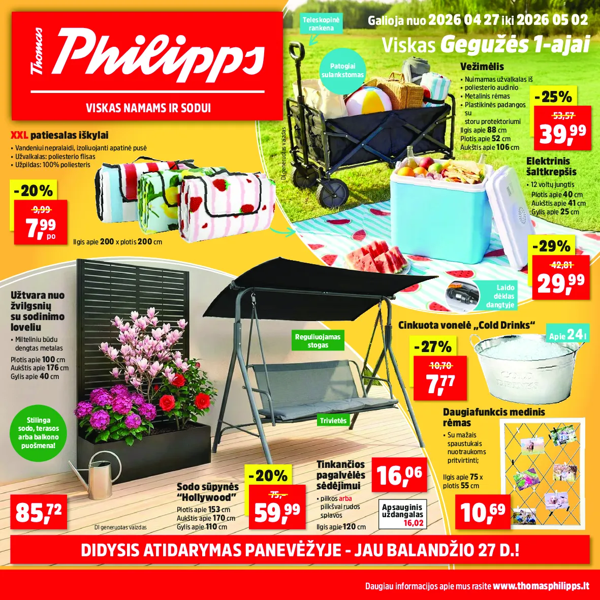 Thomas philipps leidinys – 1 psl.