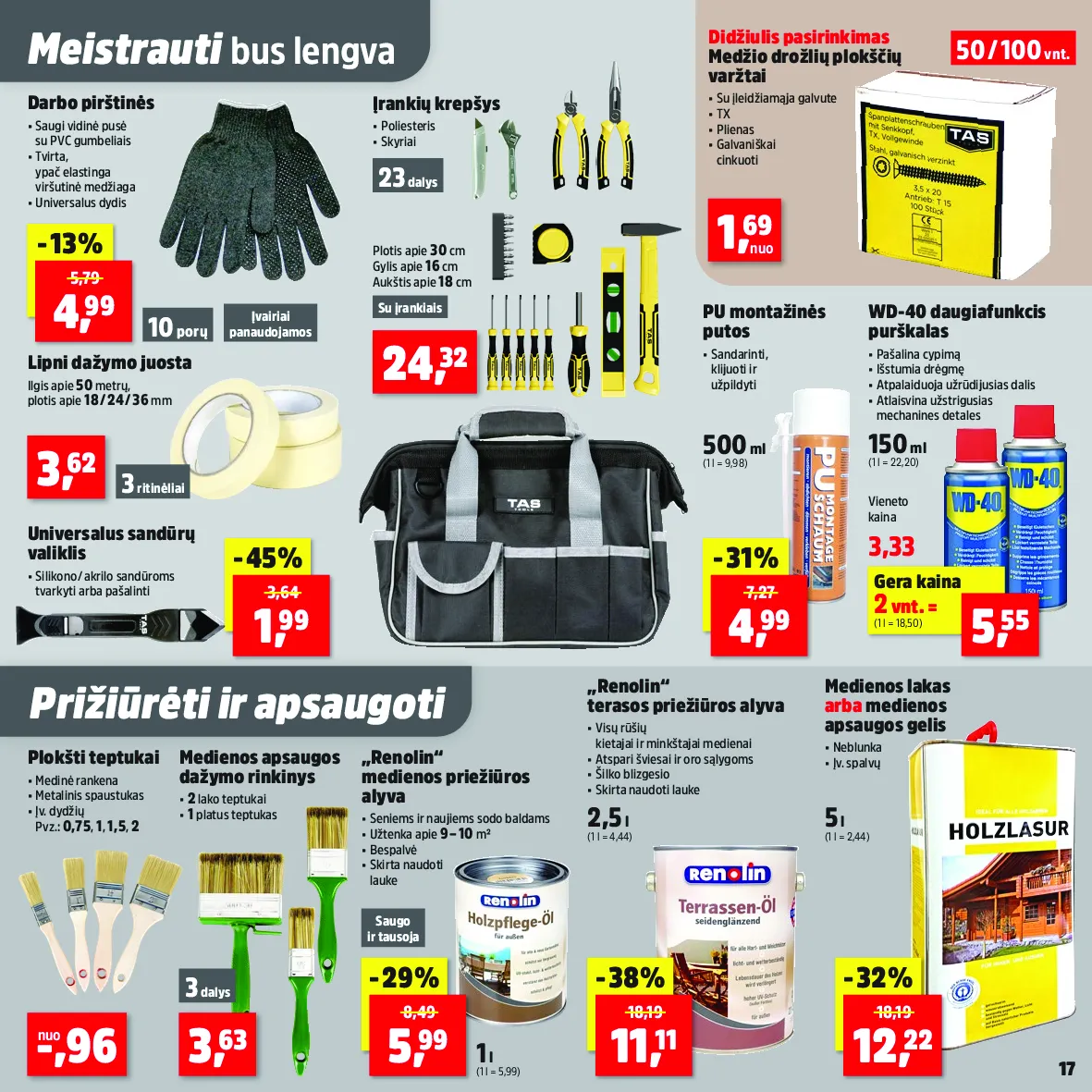Thomas philipps akcijos šią savaitę. Galioja nuo 2026-04-27 iki 2026-05-02 – 17 psl.