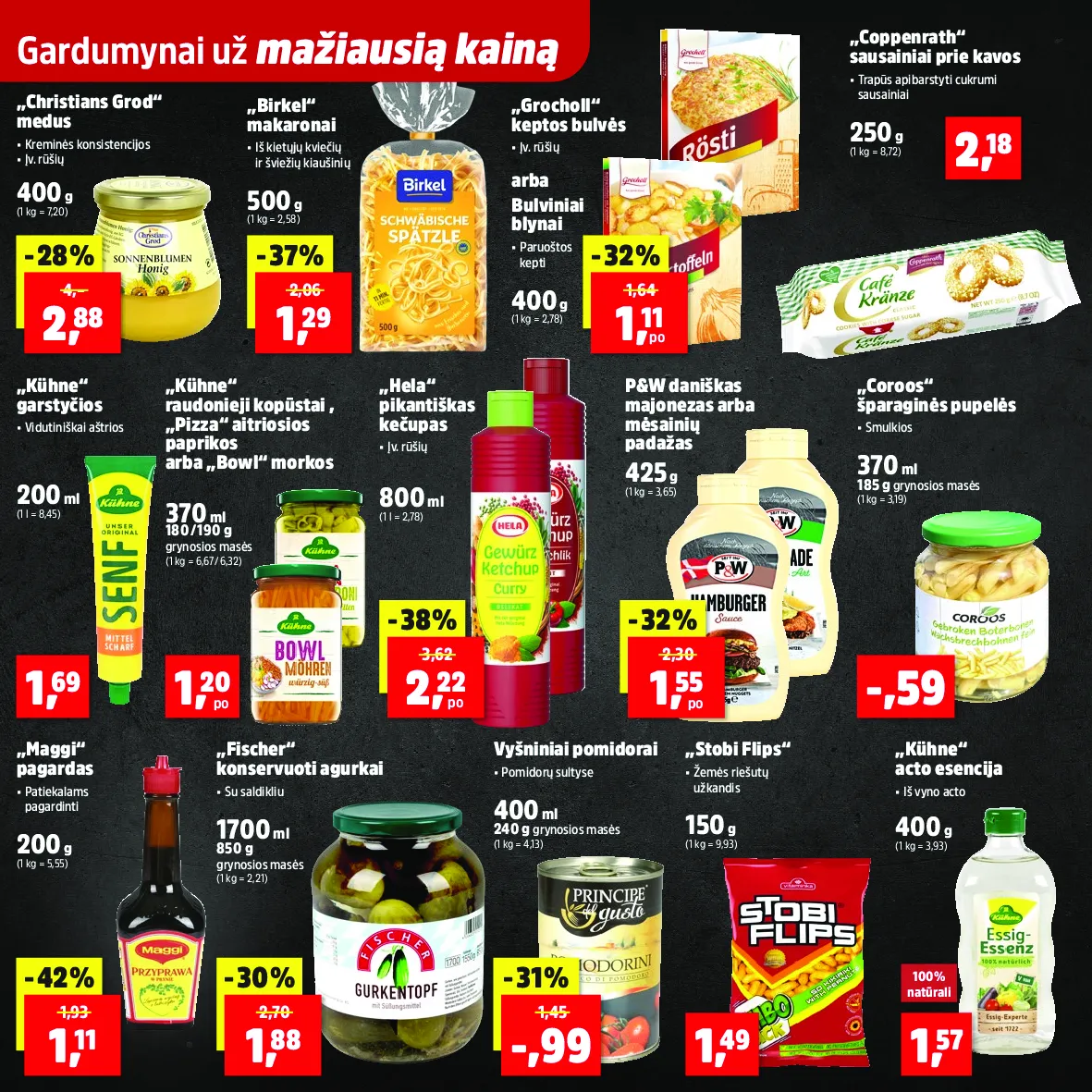 Thomas philipps akcijos šią savaitę. Galioja nuo 2026-04-27 iki 2026-05-02 – 22 psl.