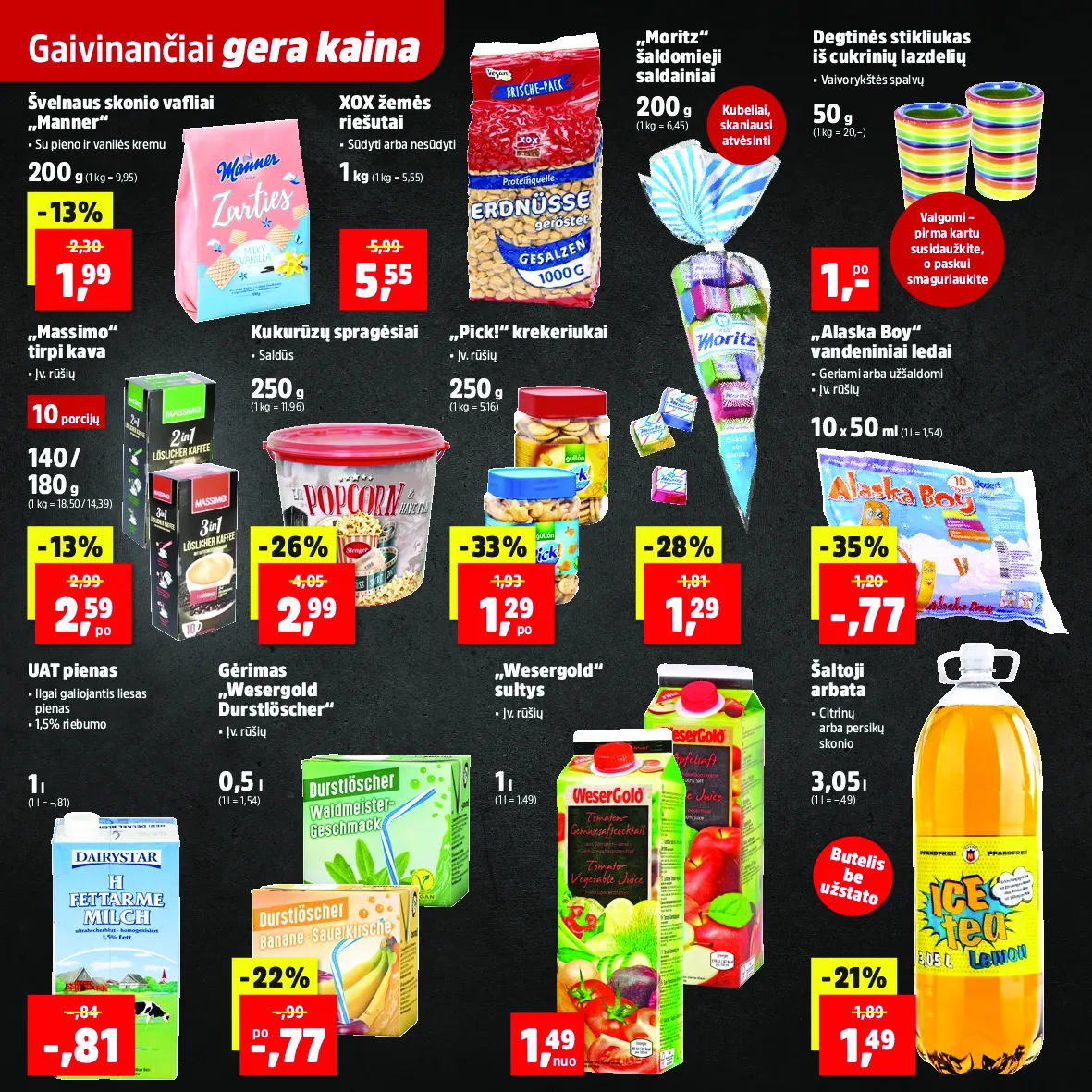 Thomas philipps akcijos šią savaitę. Galioja nuo 2026-04-27 iki 2026-05-02 – 23 psl.