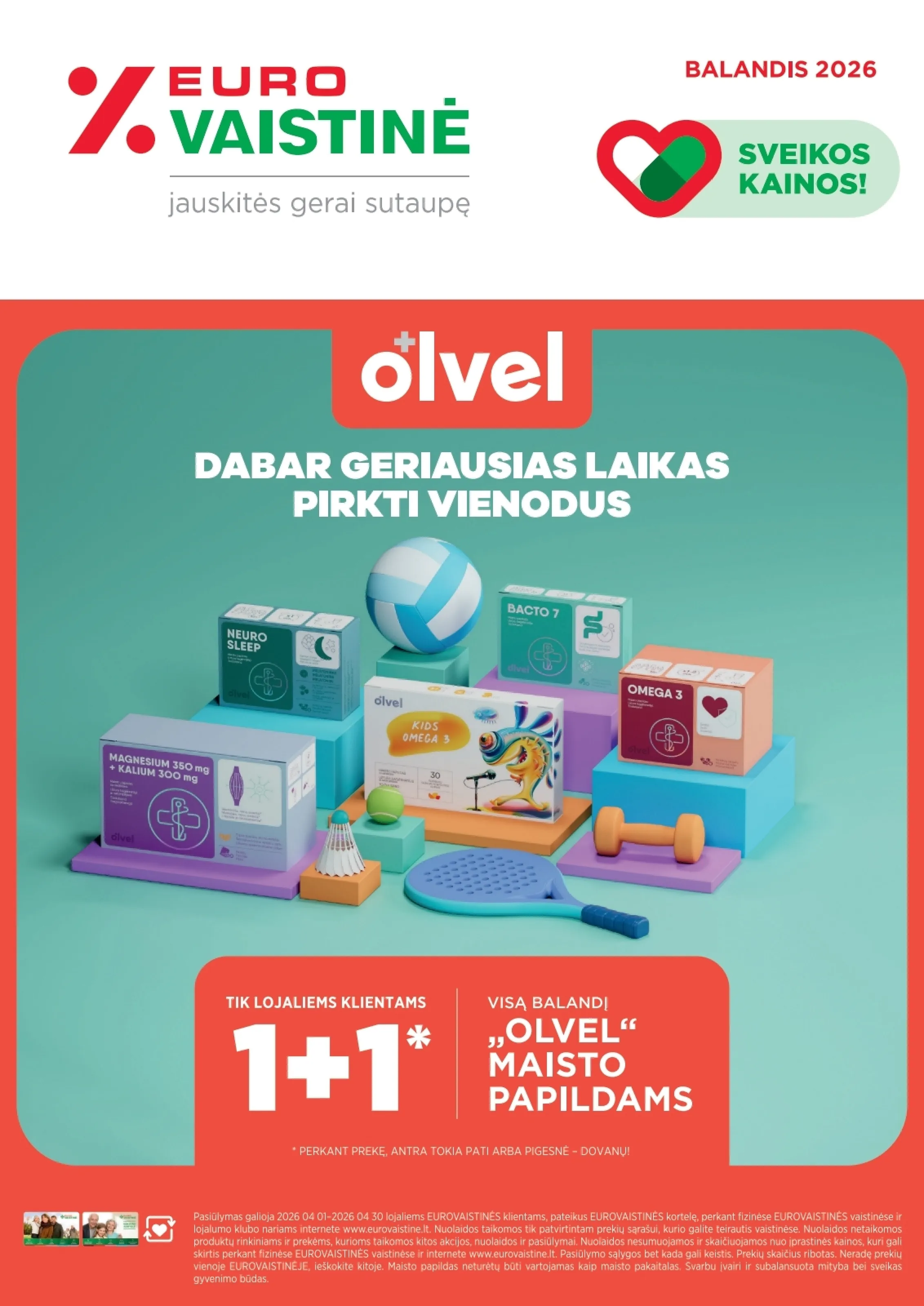 Eurovaistinė leidinys – 1 psl.