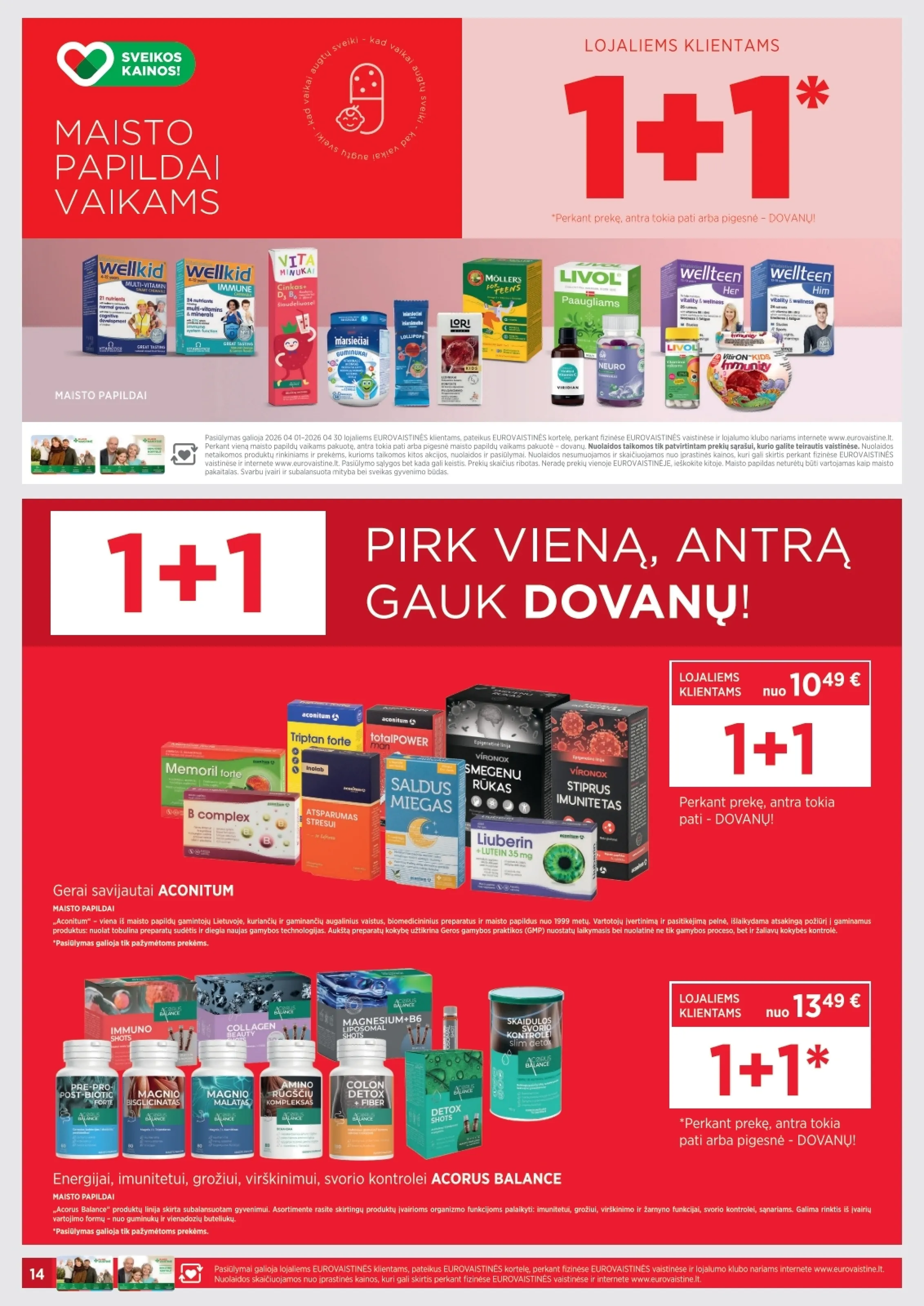 Eurovaistinė leidinys – 14 psl.