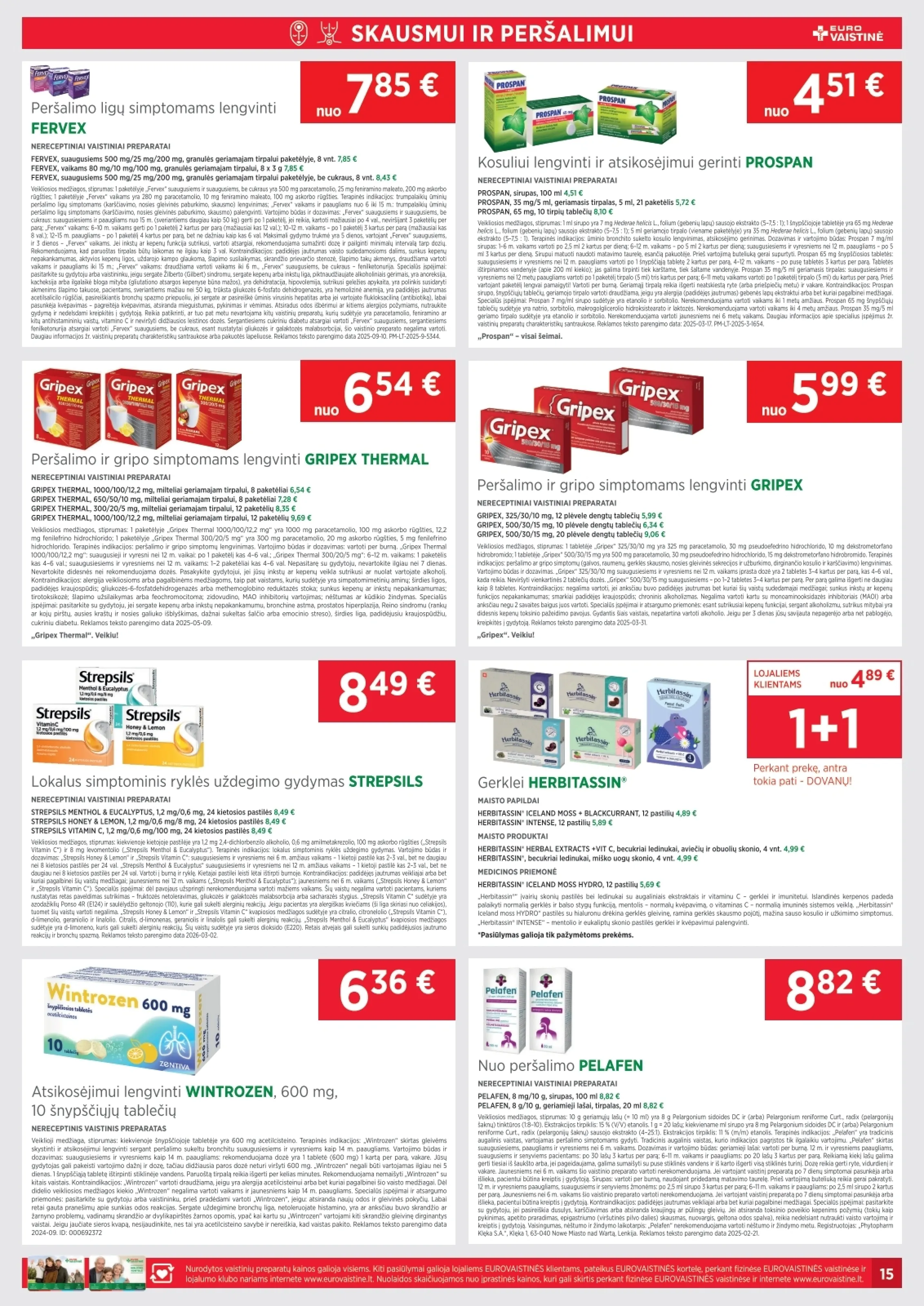 Eurovaistinė leidinys – 15 psl.