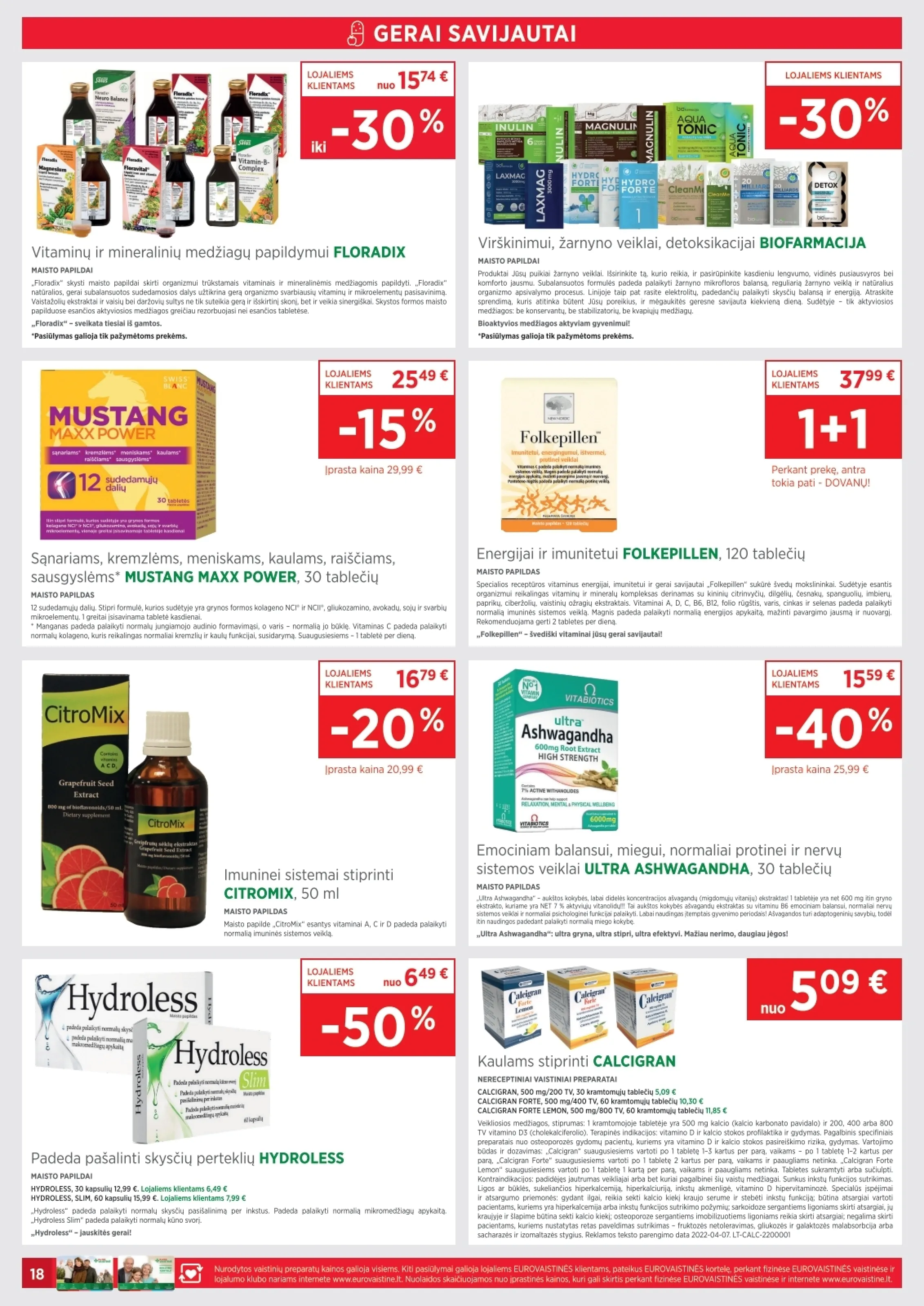 Eurovaistinė leidinys – 18 psl.