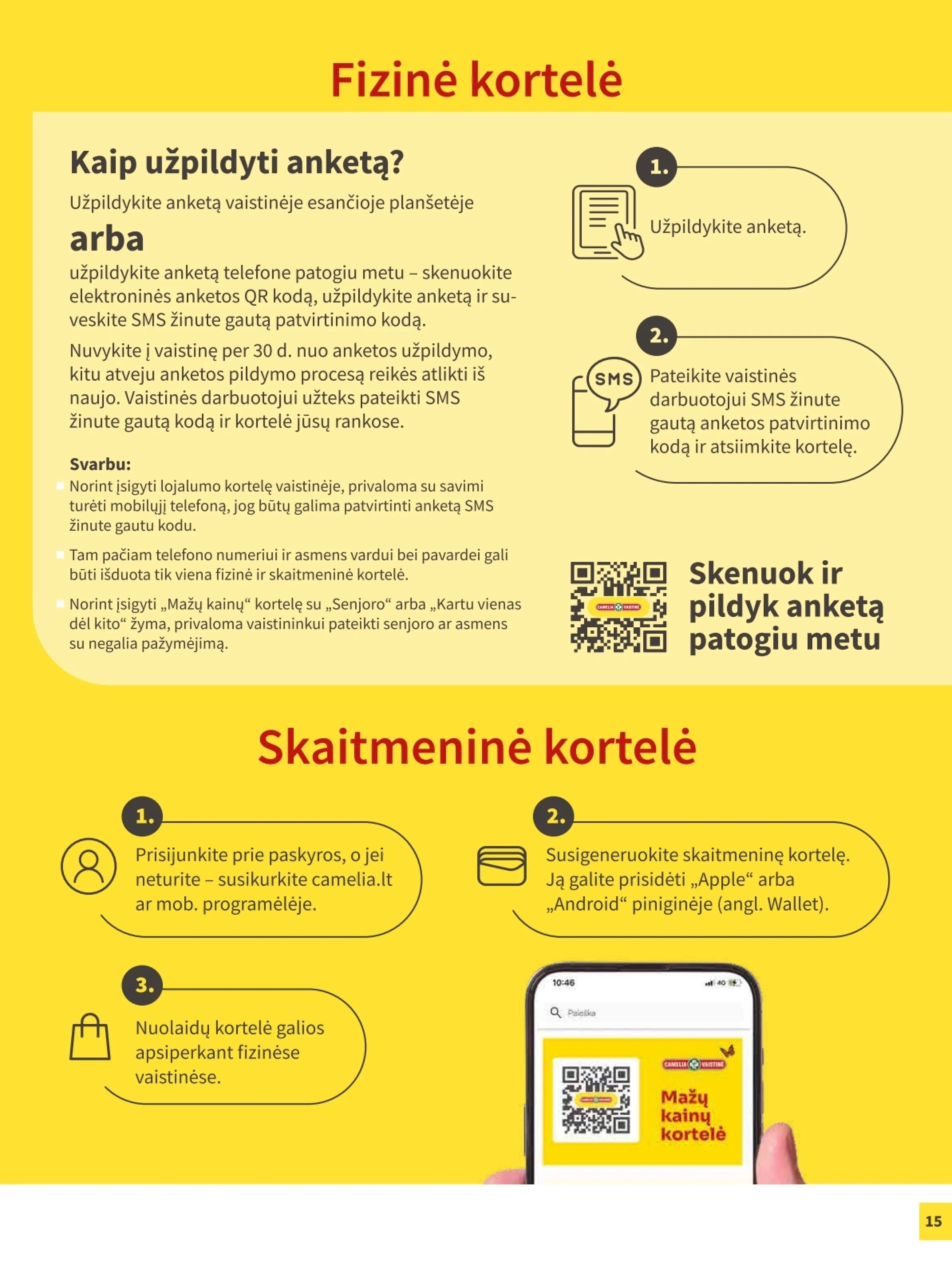 Camelia vaistinė akcijos šią savaitę. Galioja nuo 2026-04-01 iki 2026-04-30 – 15 psl.