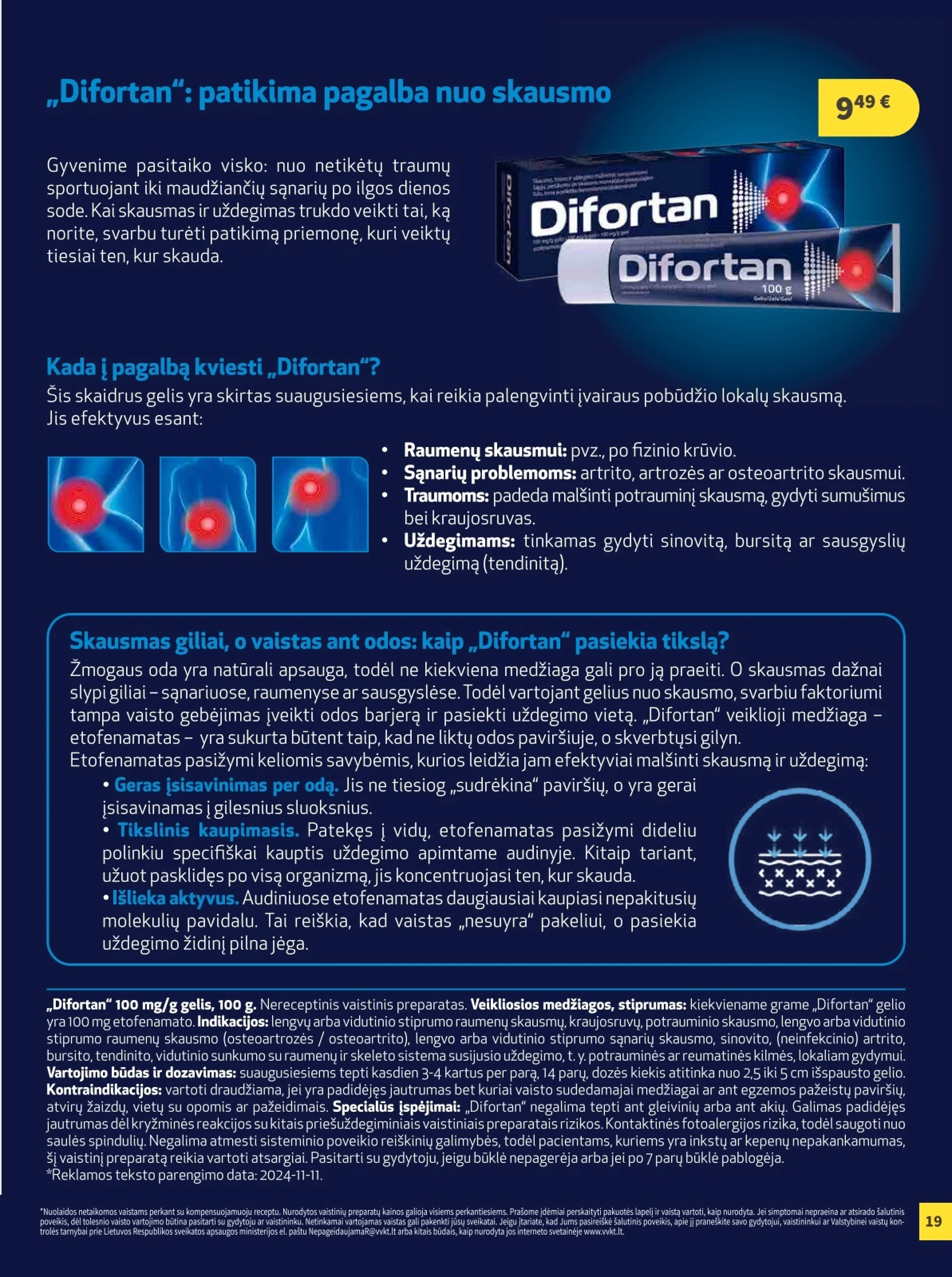 Camelia vaistinė akcijos šią savaitę. Galioja nuo 2026-04-01 iki 2026-04-30 – 19 psl.