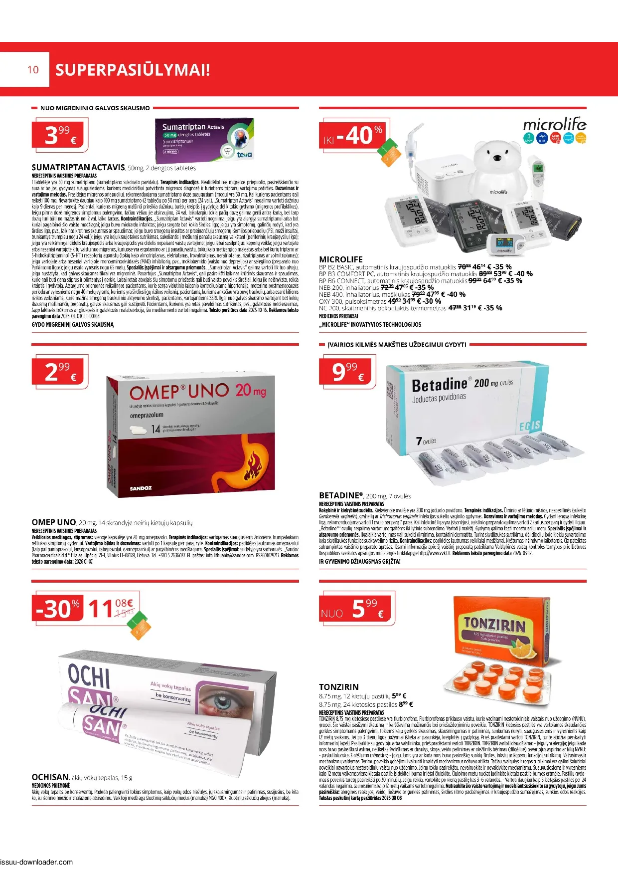 Gintarinės vaistinės leidinys – 10 psl.