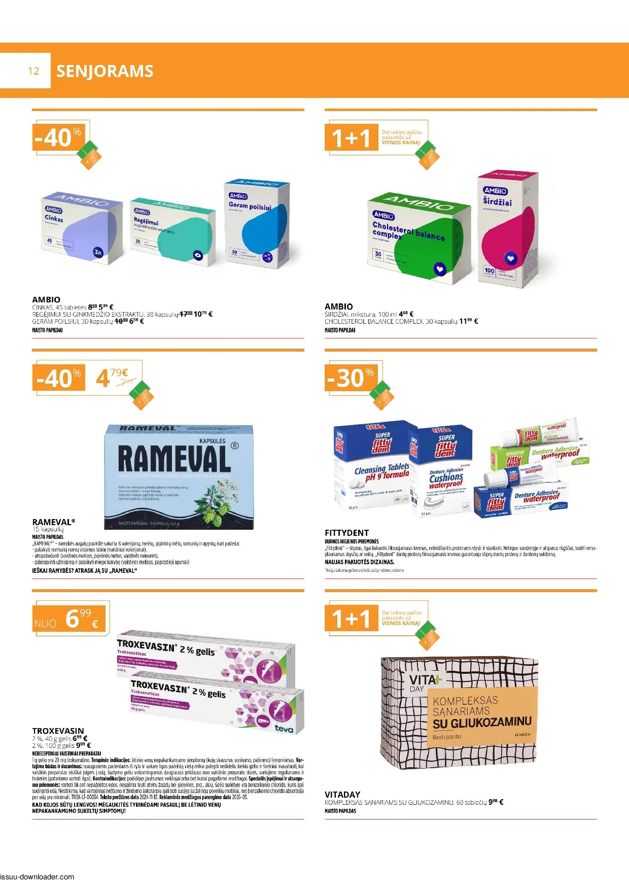 Gintarinės vaistinės leidinys – 12 psl.