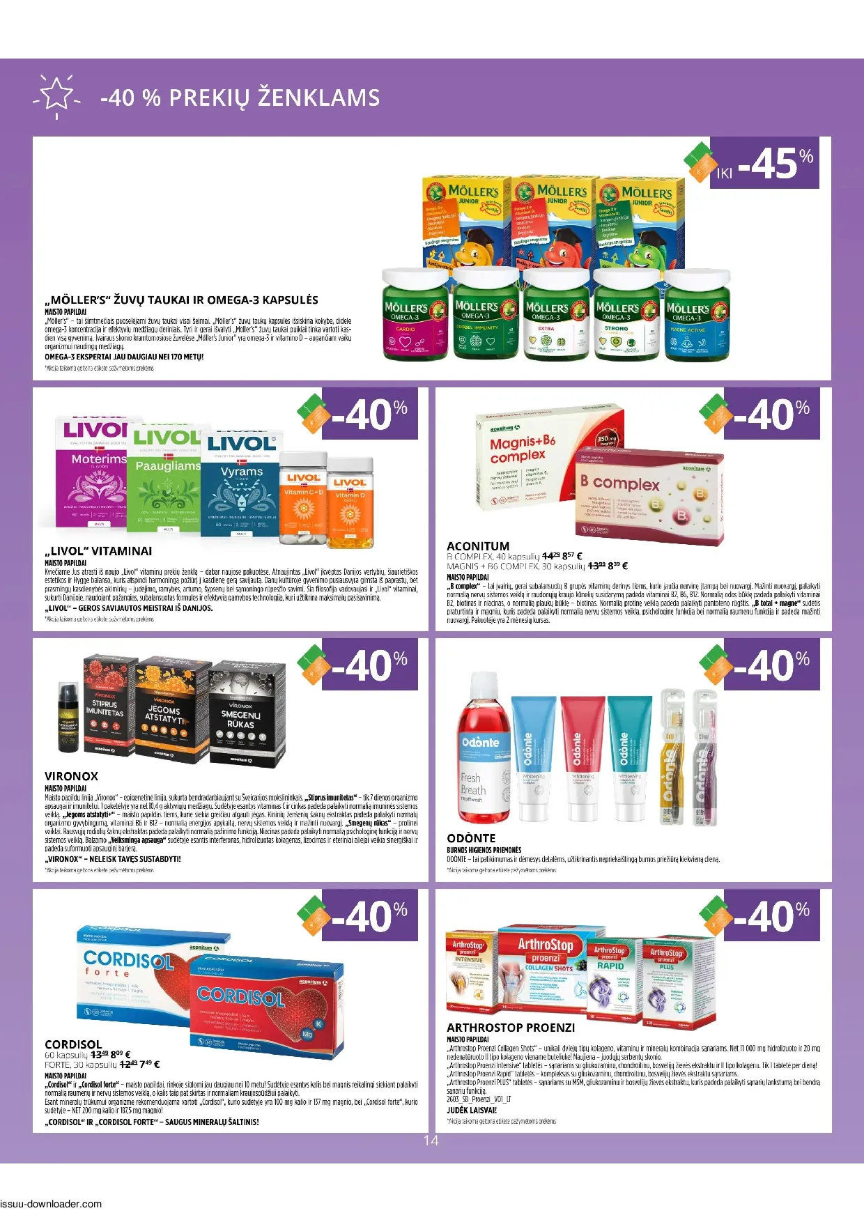 Gintarinės vaistinės leidinys – 14 psl.