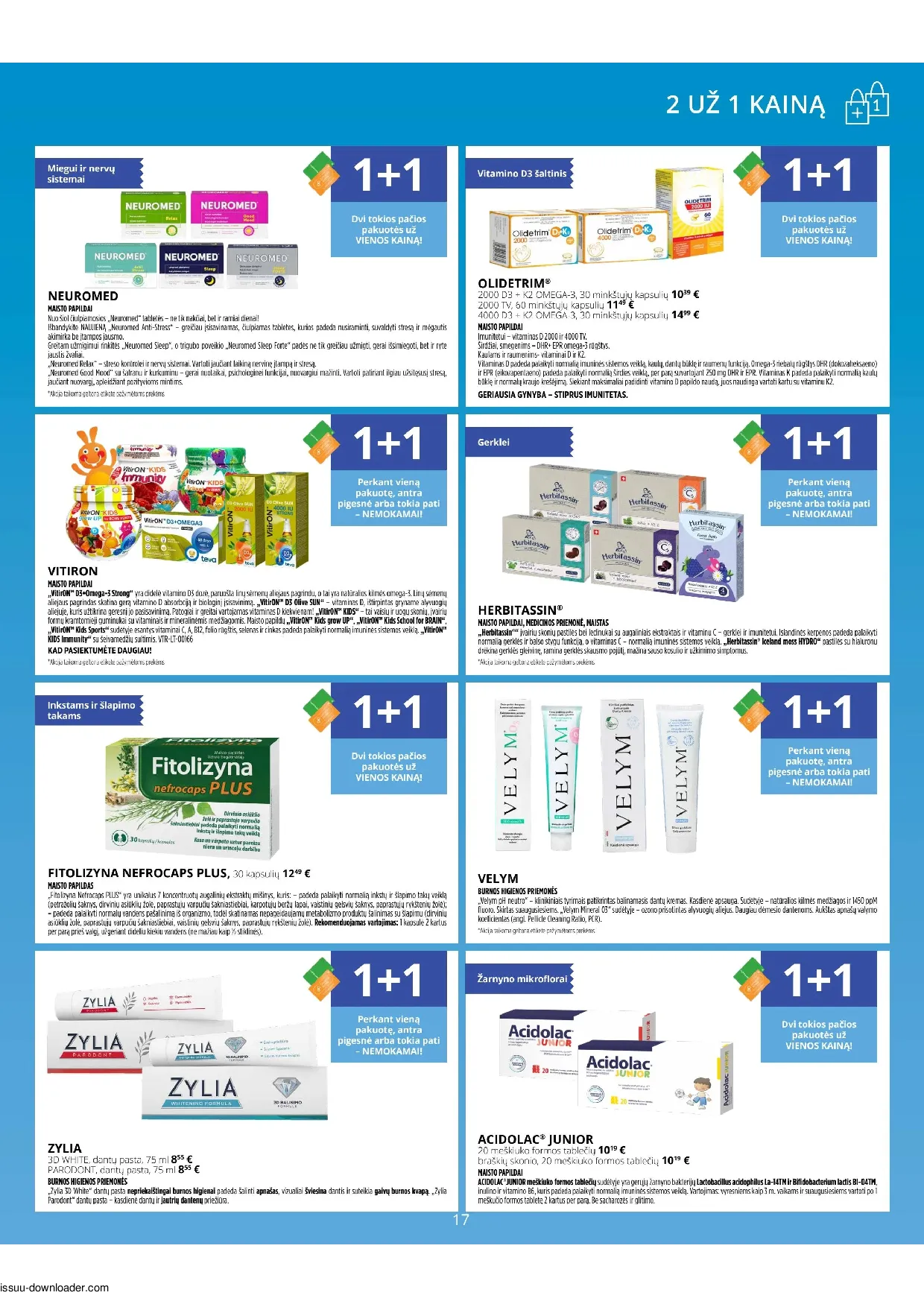 Gintarinės vaistinės leidinys – 17 psl.