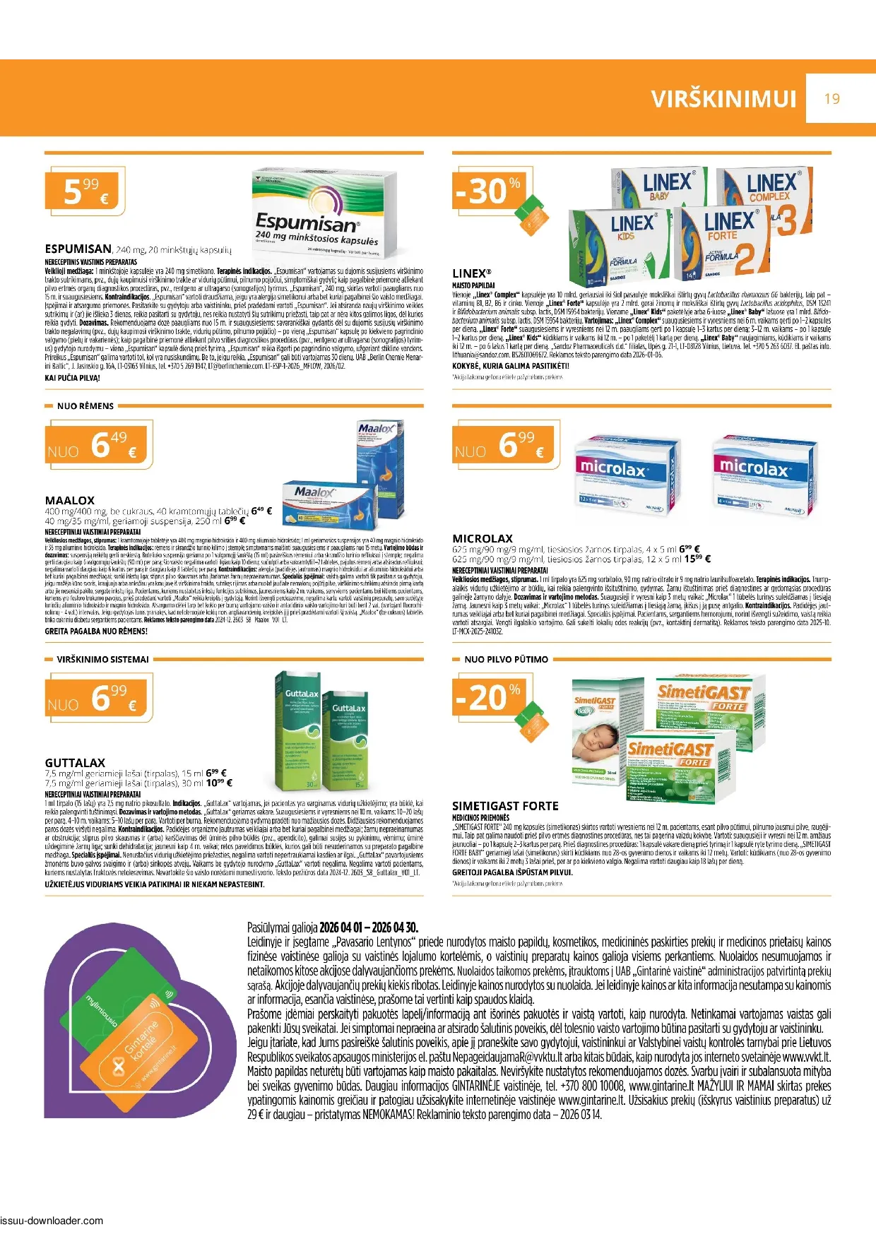 Gintarinės vaistinės leidinys – 19 psl.