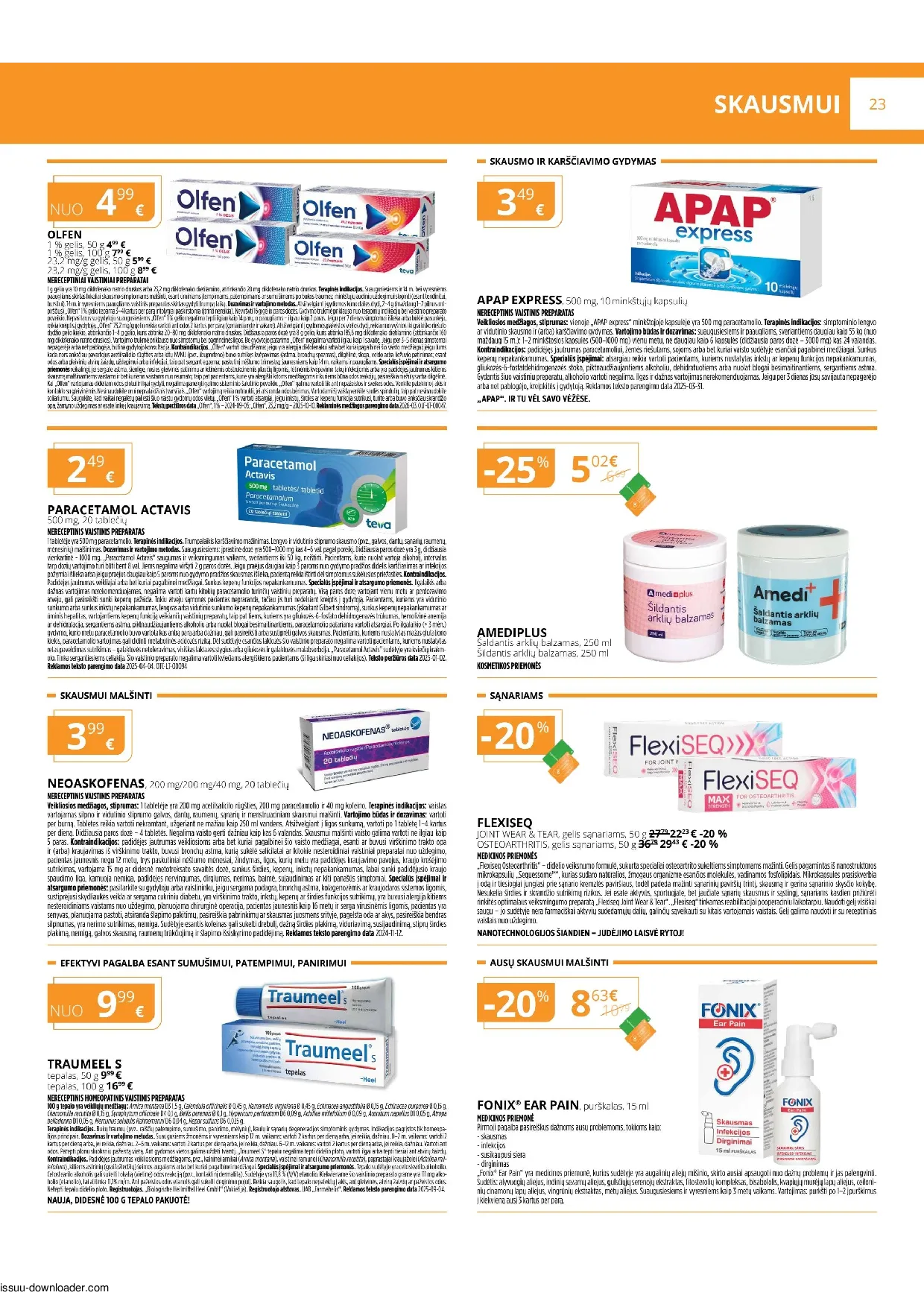 Gintarinės vaistinės leidinys – 23 psl.