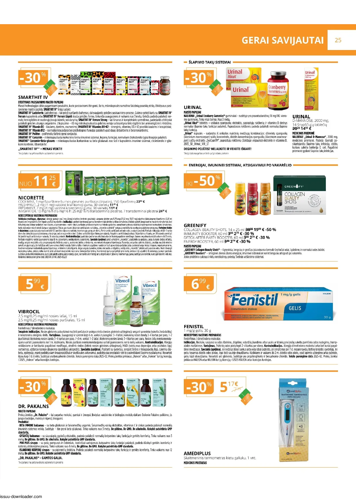 Gintarinės vaistinės leidinys – 25 psl.