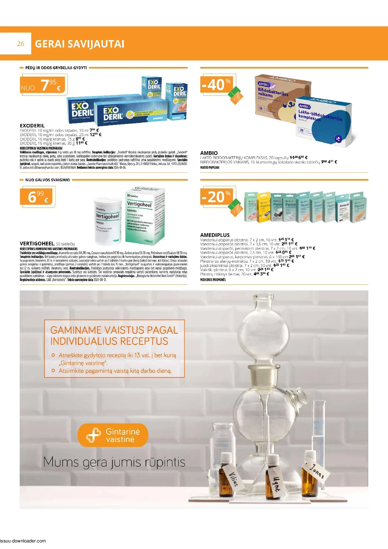 Gintarinės vaistinės leidinys – 26 psl.