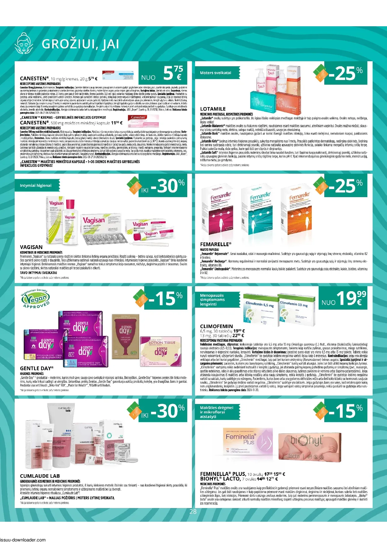 Gintarinės vaistinės leidinys – 28 psl.