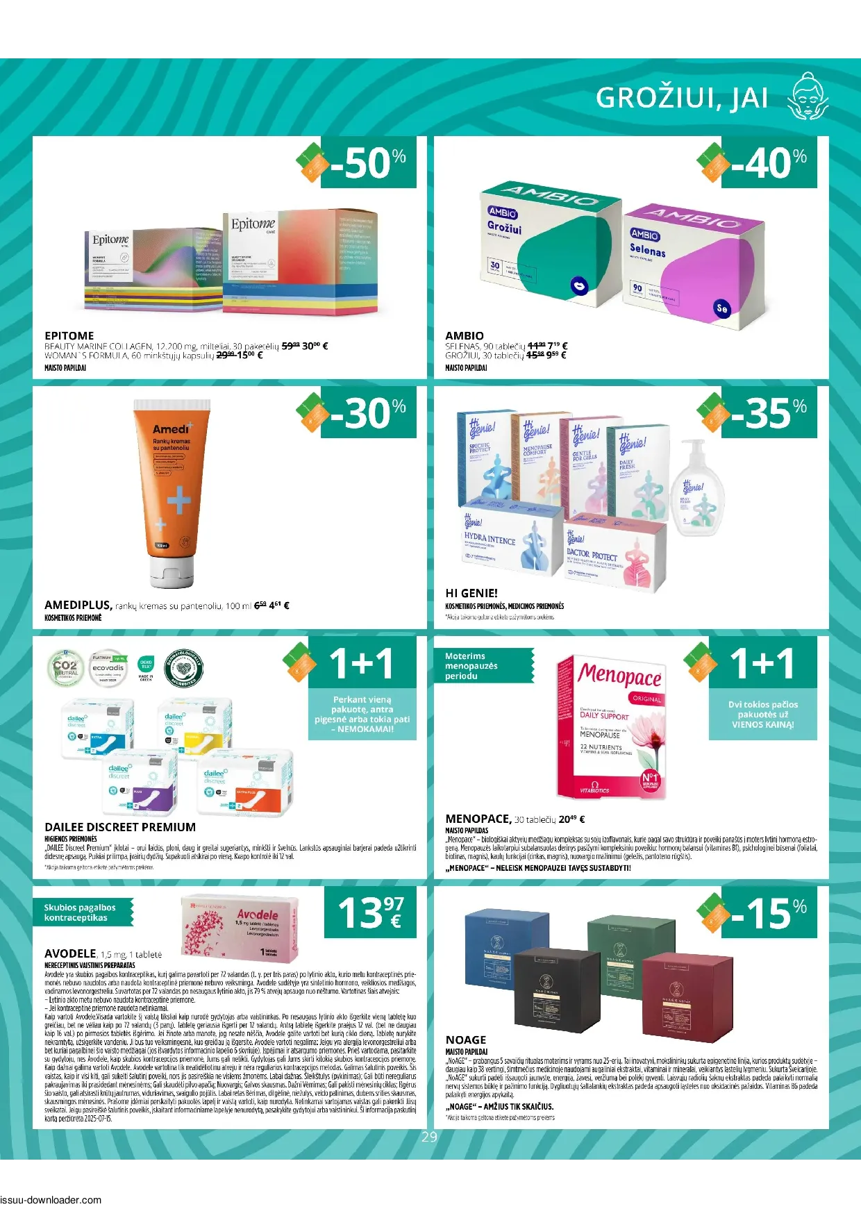 Gintarinės vaistinės leidinys – 29 psl.