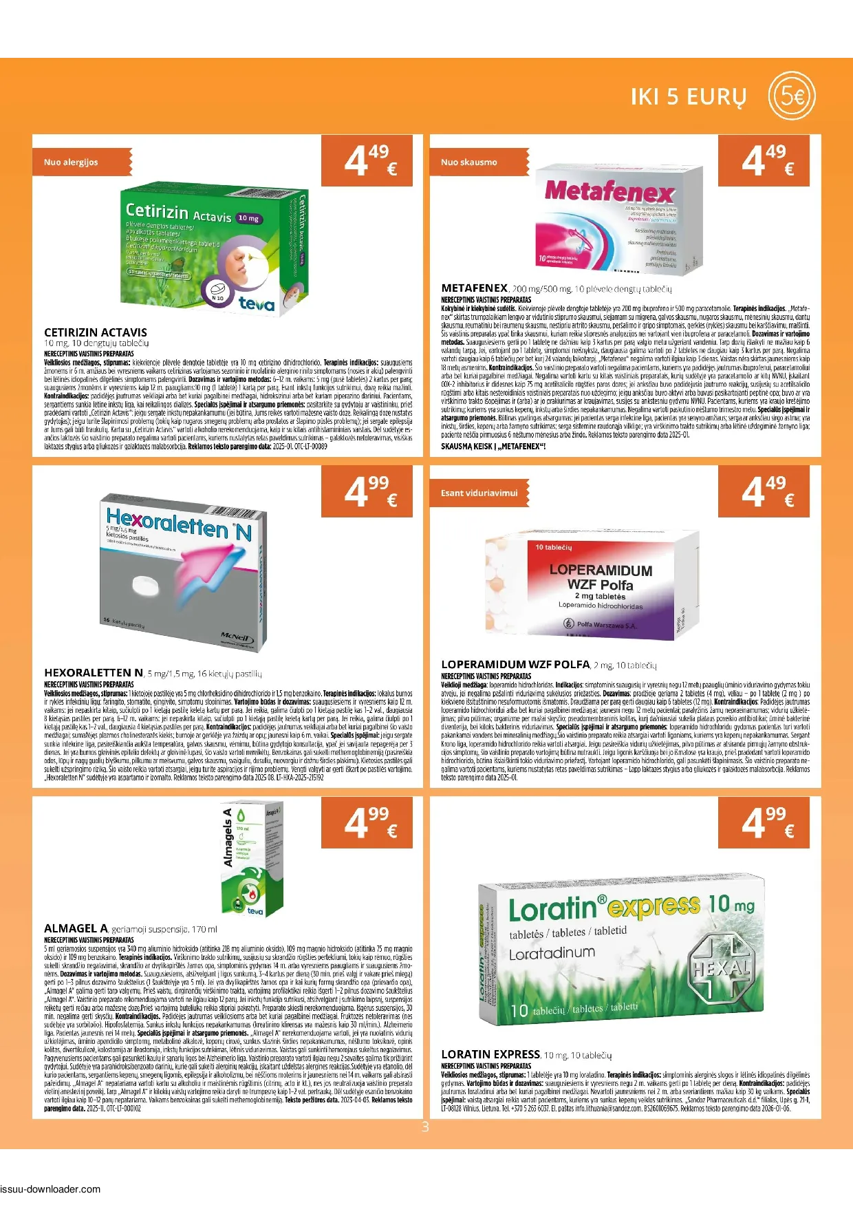 Gintarinės vaistinės leidinys – 3 psl.