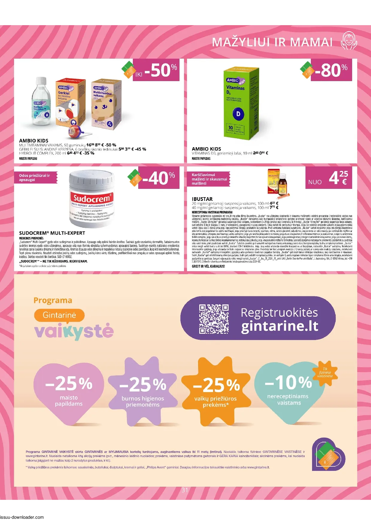 Gintarinės vaistinės leidinys – 31 psl.